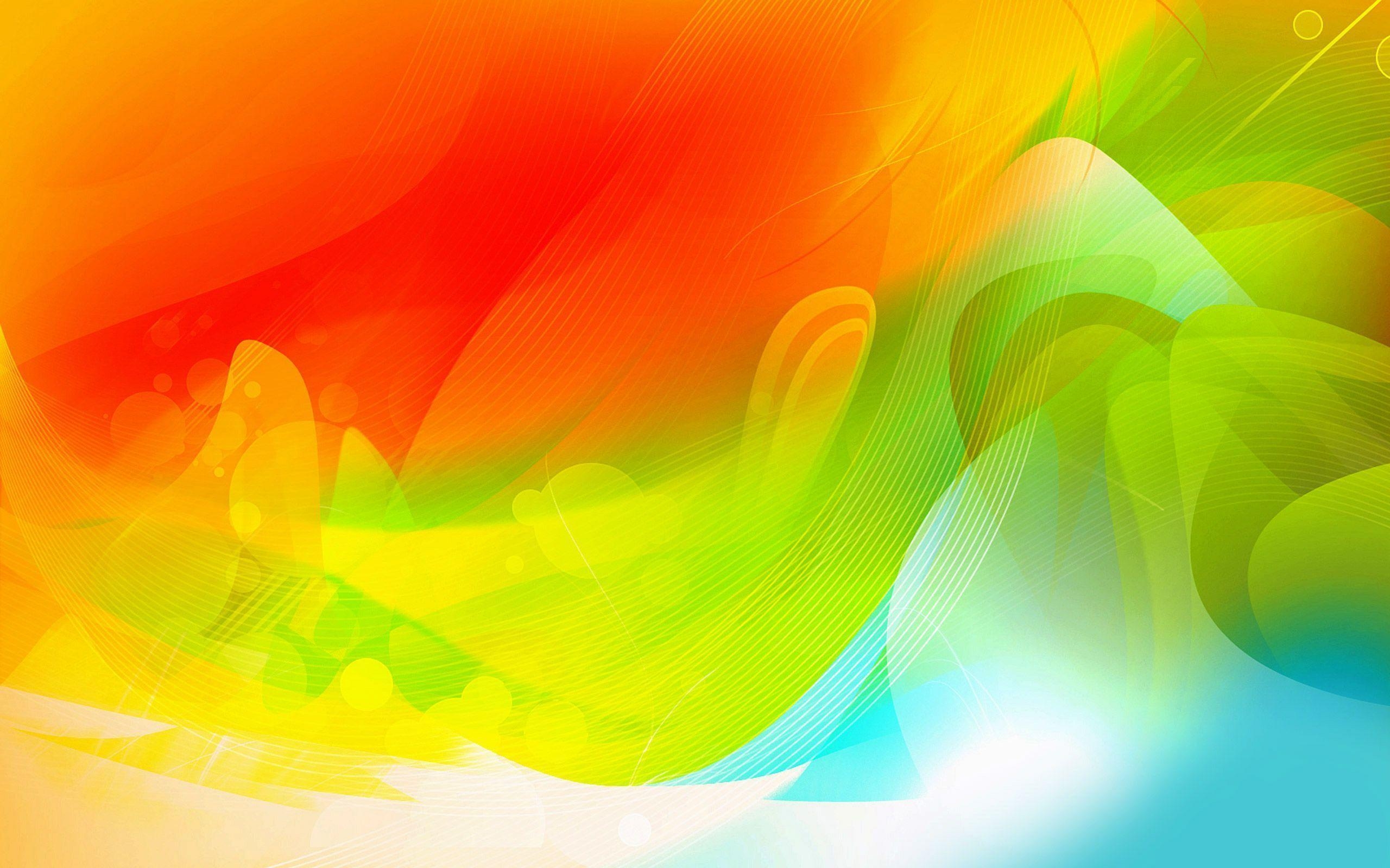 2560x1600 Rainbow Colored Paint Background, Desktop