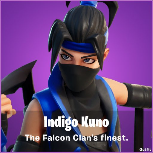 520x520 Indigo Kuno Fortnite wallpaper, Phone