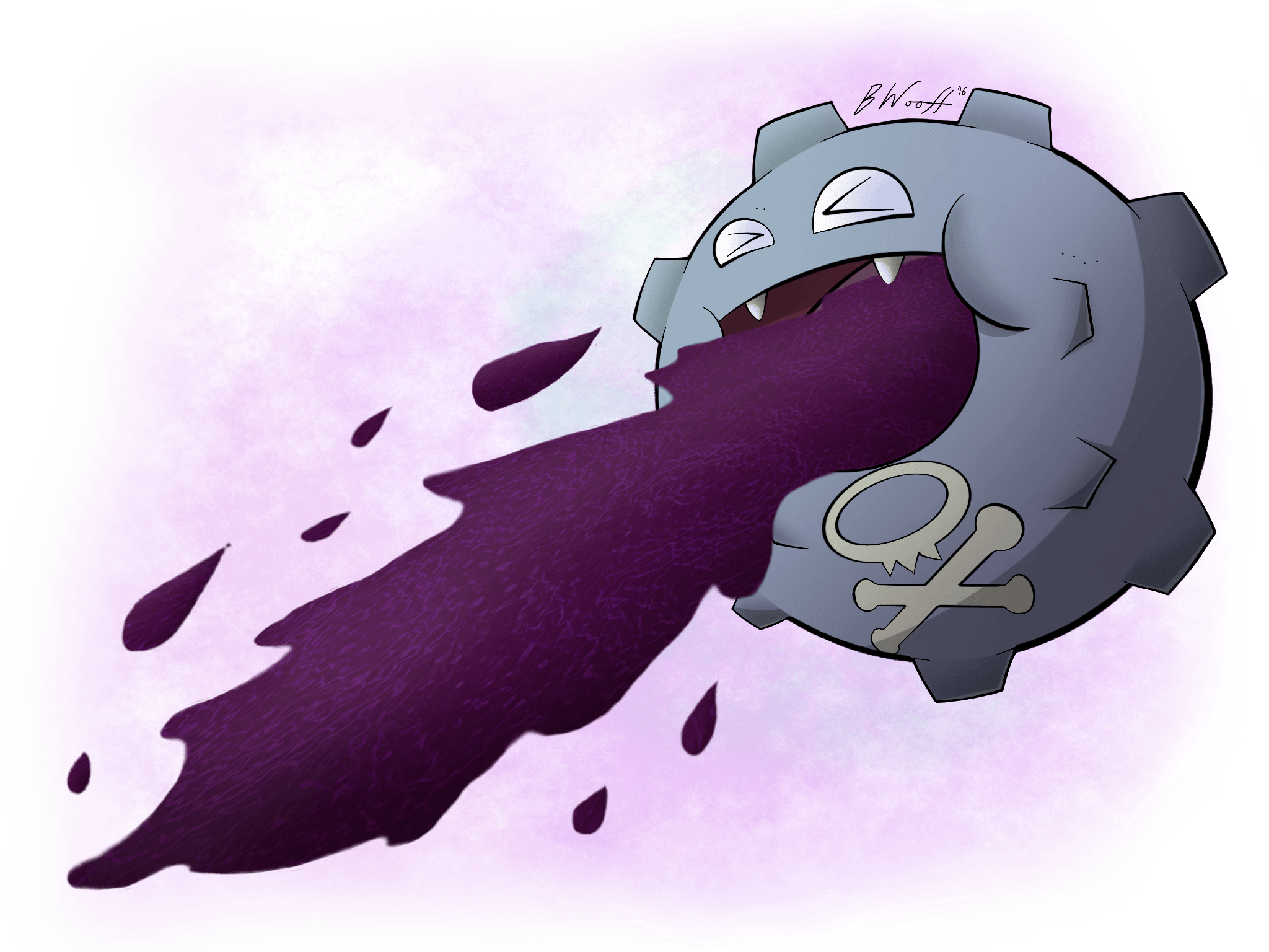 2050x1540 Koffing used Sludge and Poison Gas!, Desktop