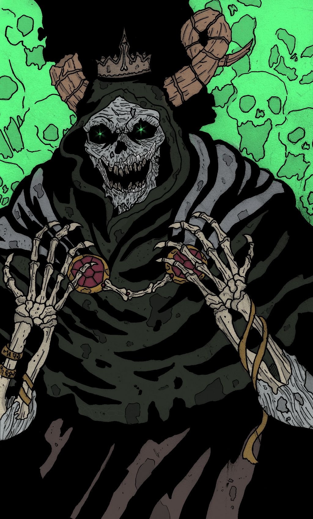 1030x1700 The Lich from Adventure Time. Arte de adventure time, Arte del horror, Pósteres vintage, Phone