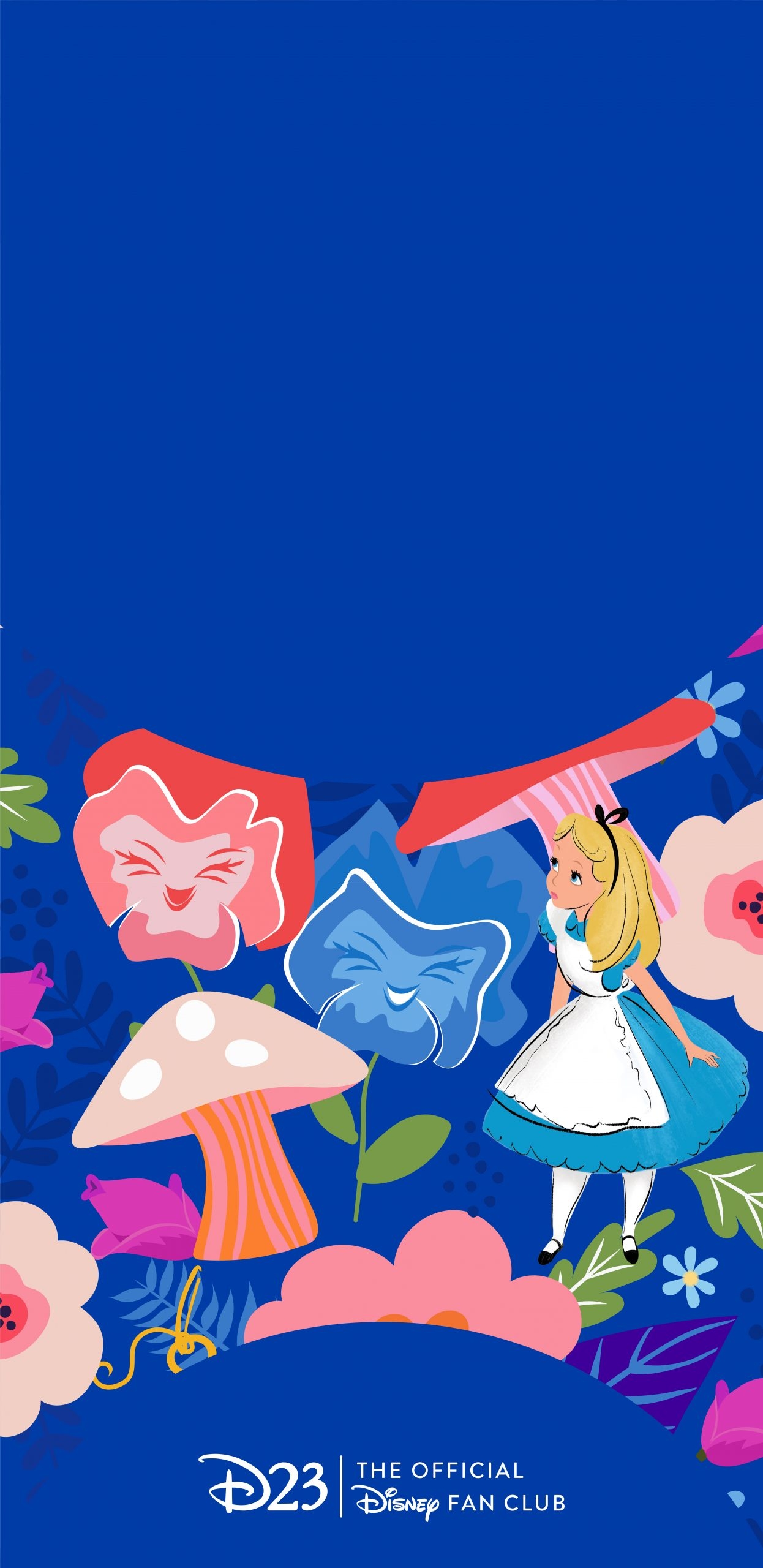 1250x2560 Make Your Phone a Wonderland with These Wallpaper Celebrating 70 Years of Alice in Wonderland, Phone