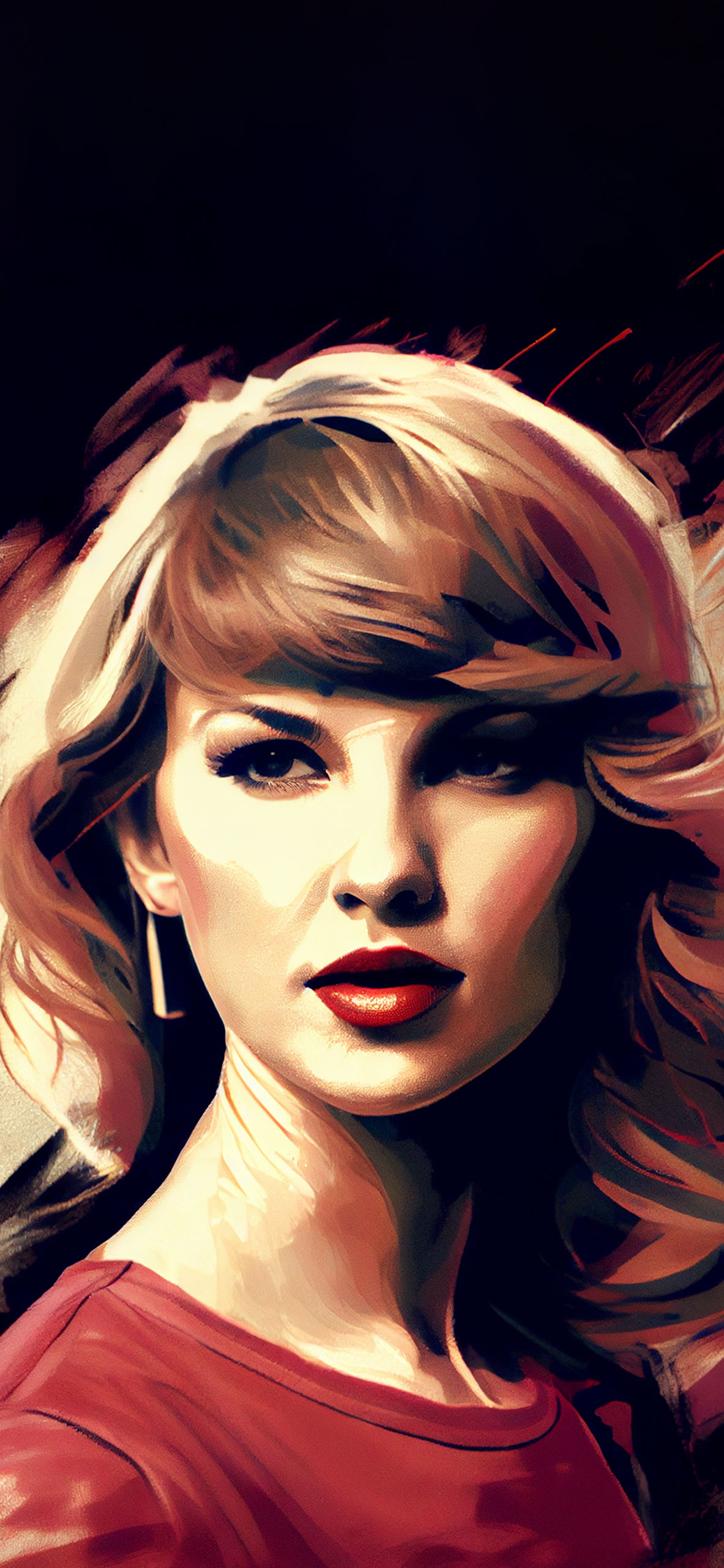 1190x2560 Taylor Swift Art Wallpaper Swift Aesthetic Wallpaper iPhone, Phone