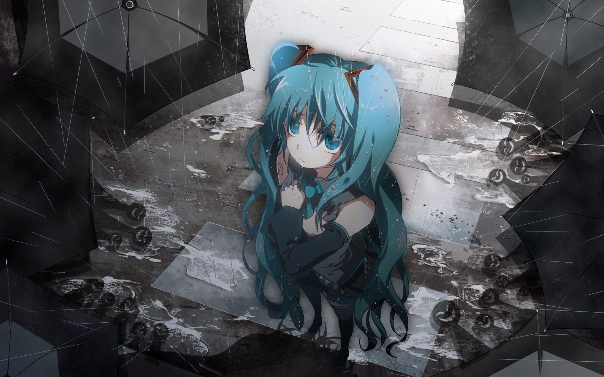 1920x1200 Ultra HD hatsune miku sad. Ultra HD Anime Wallpaper, Desktop