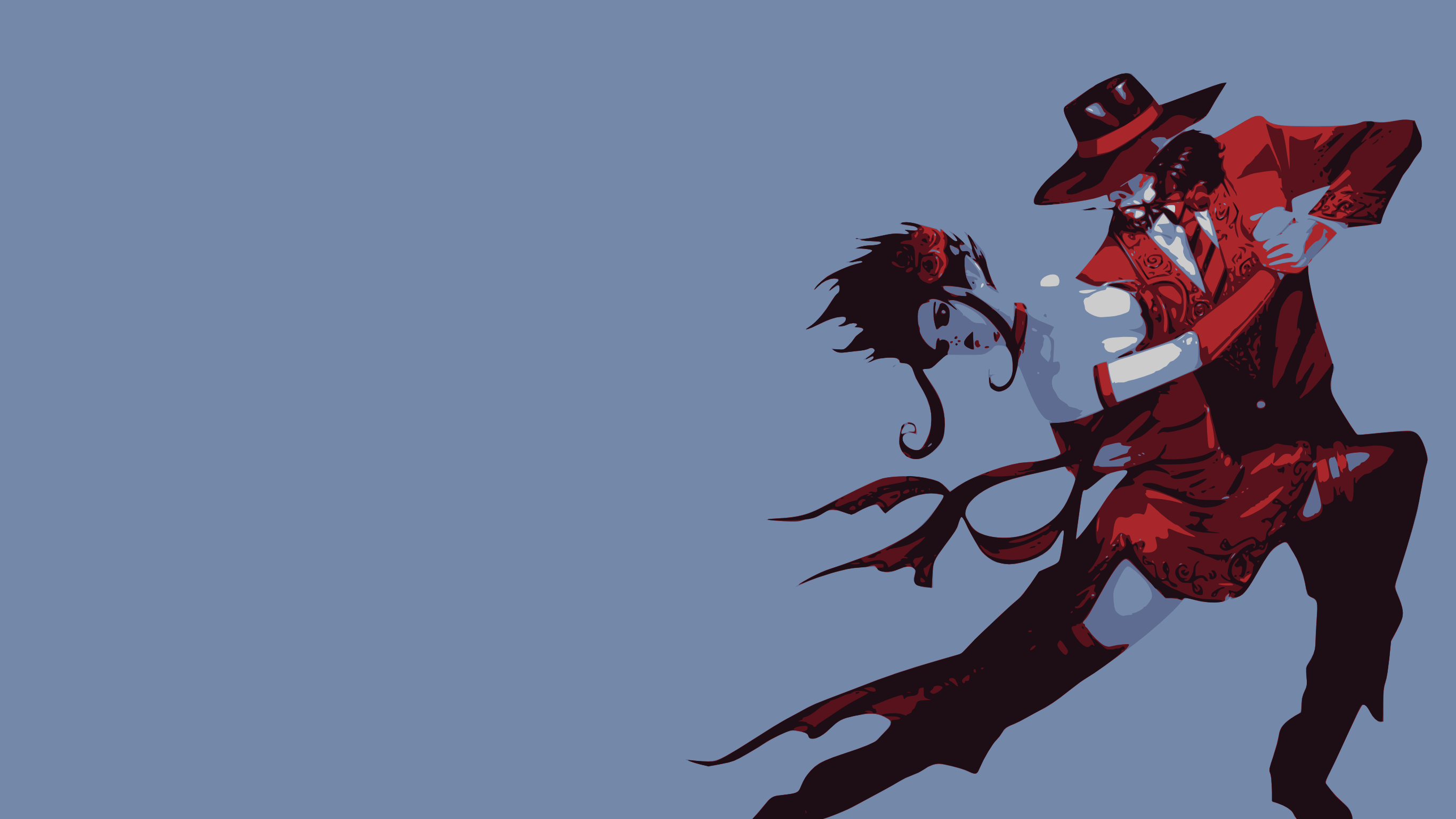 2740x1540 More Like Tango Twisted Fate and Evelynn Vector, Desktop