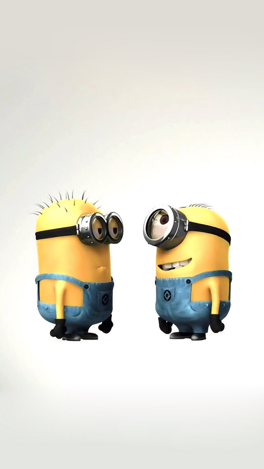 1080x1920 funny cute lovely minion couple iphone 8 wallpaper download; minion iphone wallpaper HD wallpaperafari, Phone