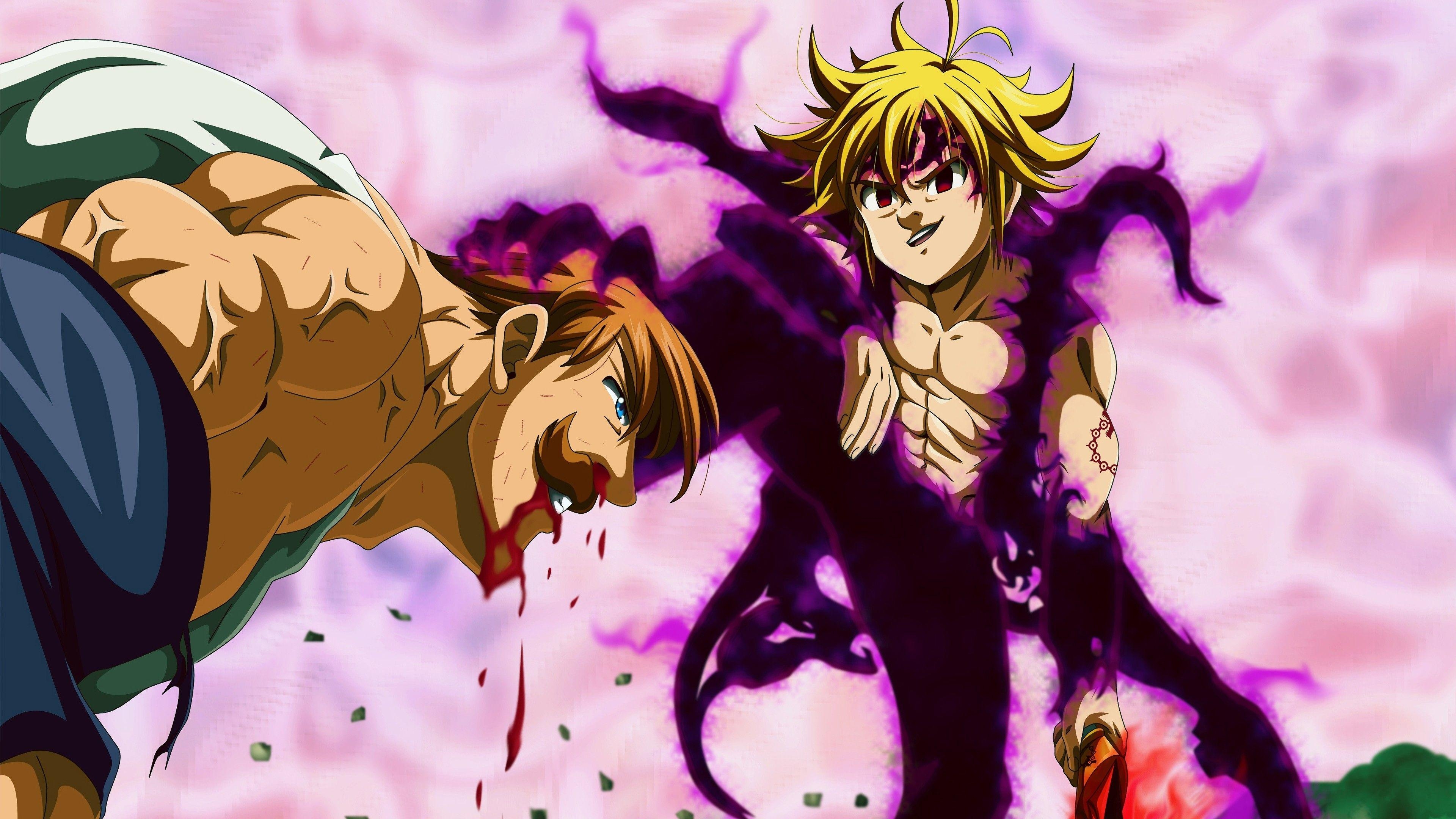 3840x2160 Deadly Sins Wallpaper, Desktop