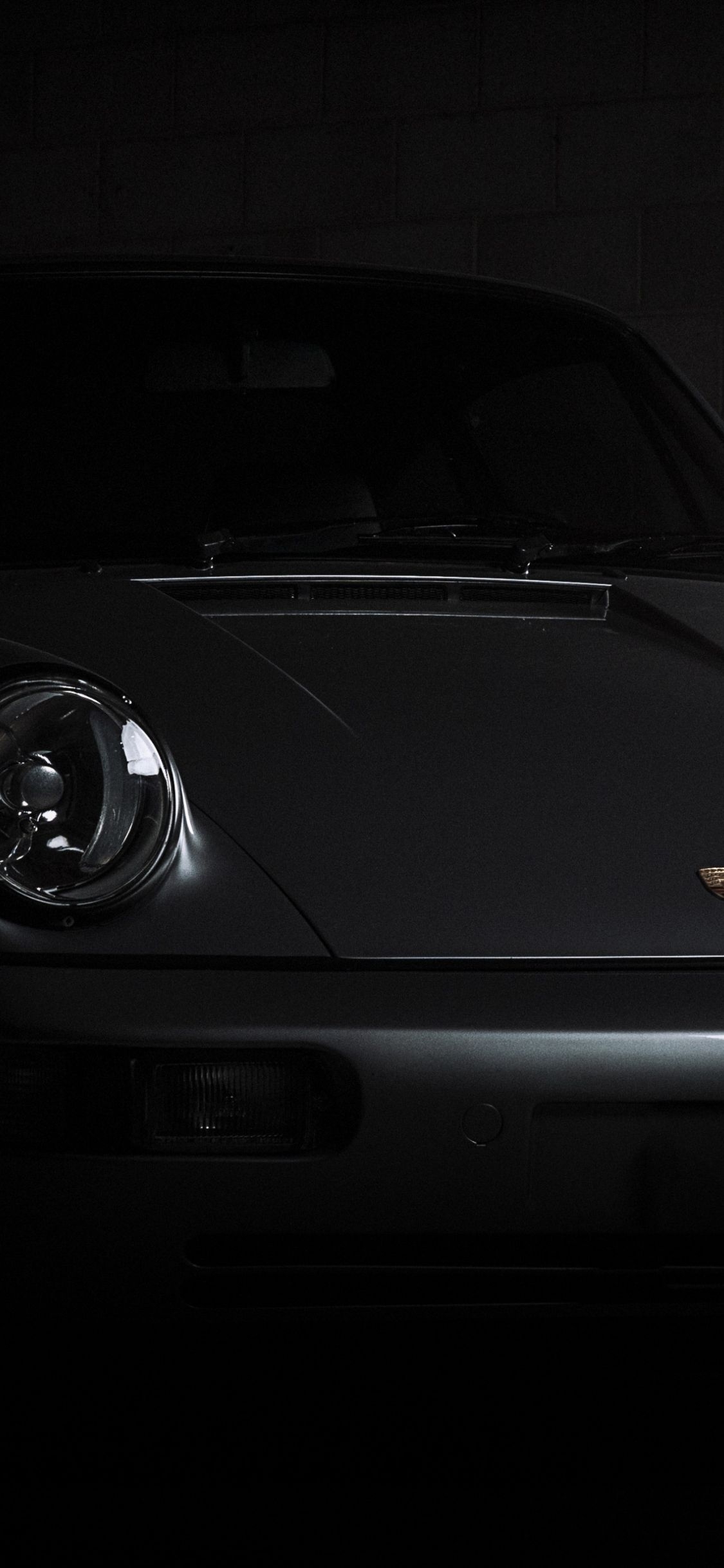 1130x2440 Download  wallpaper porsche 911 carrera, front, dark, iphone x  HD image, background, 789, Phone