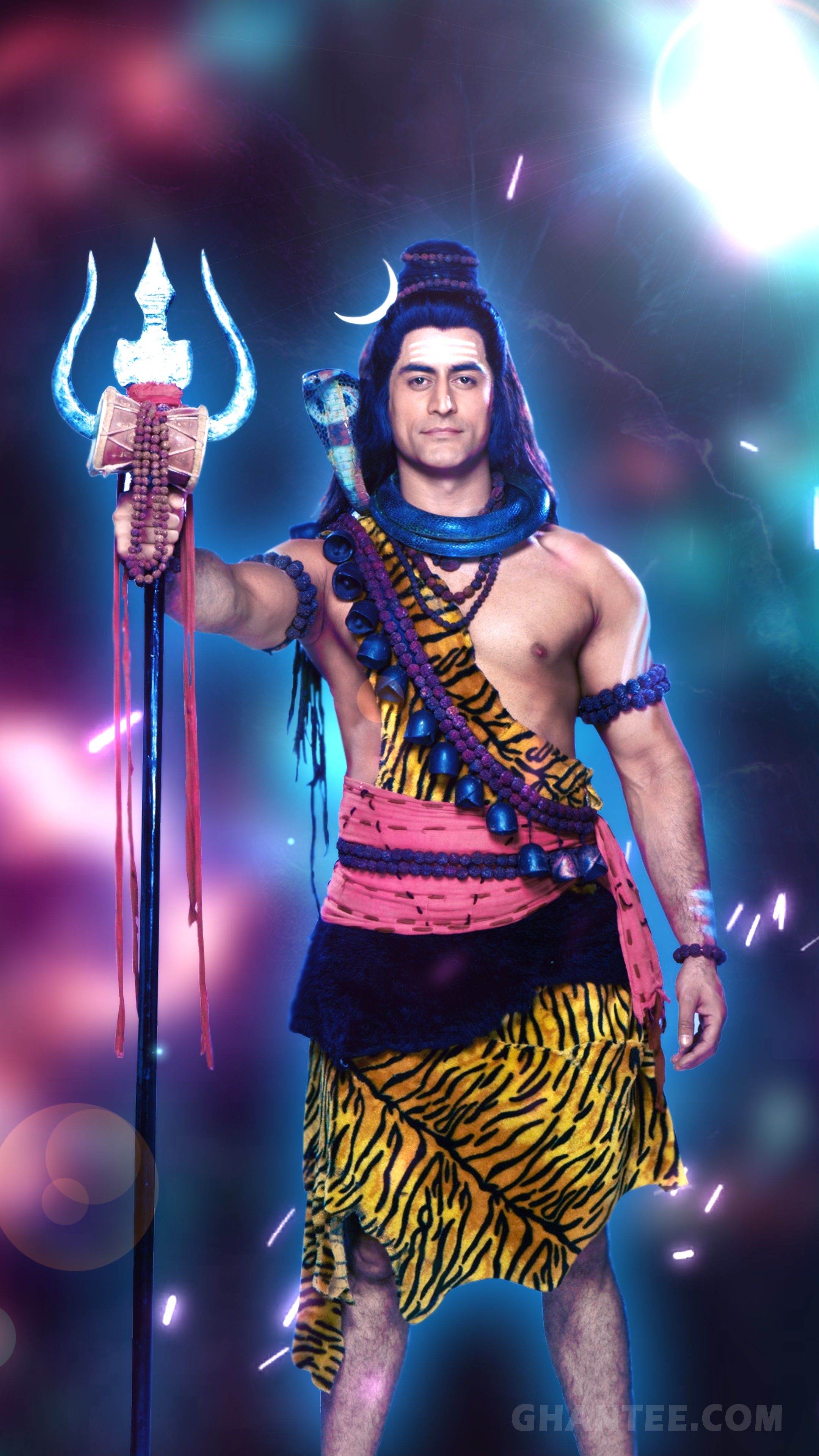 2160x3840 lord shiva HD wallpaper for mobile. Ghantee.com, Phone