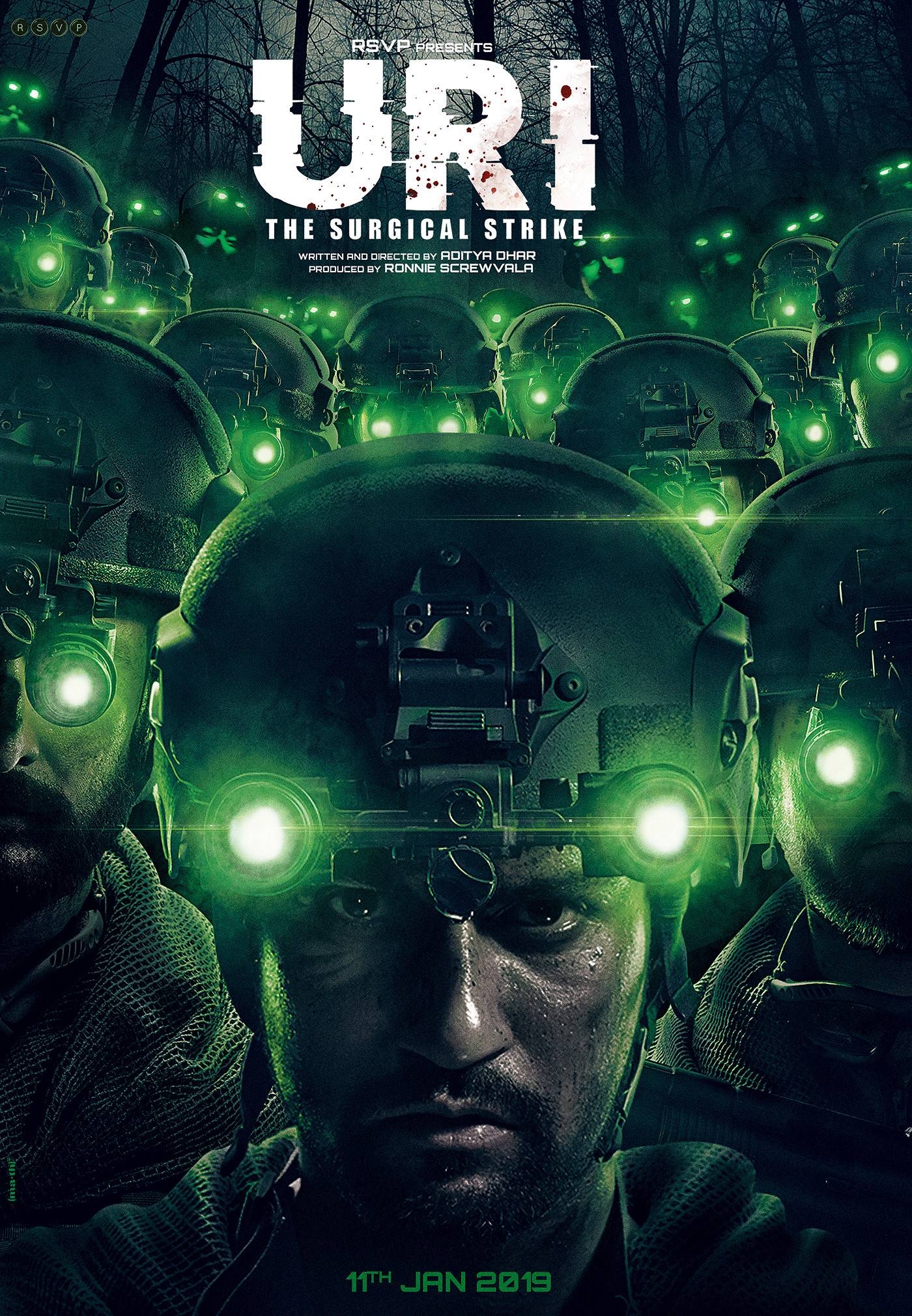 1400x2030 URI Surgical Strike Movie HD Poster Wallpaper & First Look, Phone