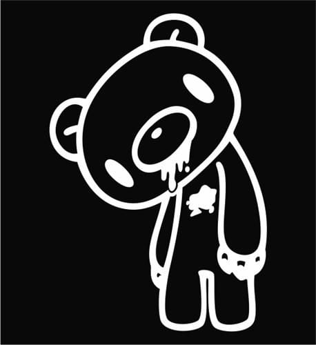 460x500 Gloomy Bear Die Cut Vinyl Decal Sticker Die Cuts, Phone