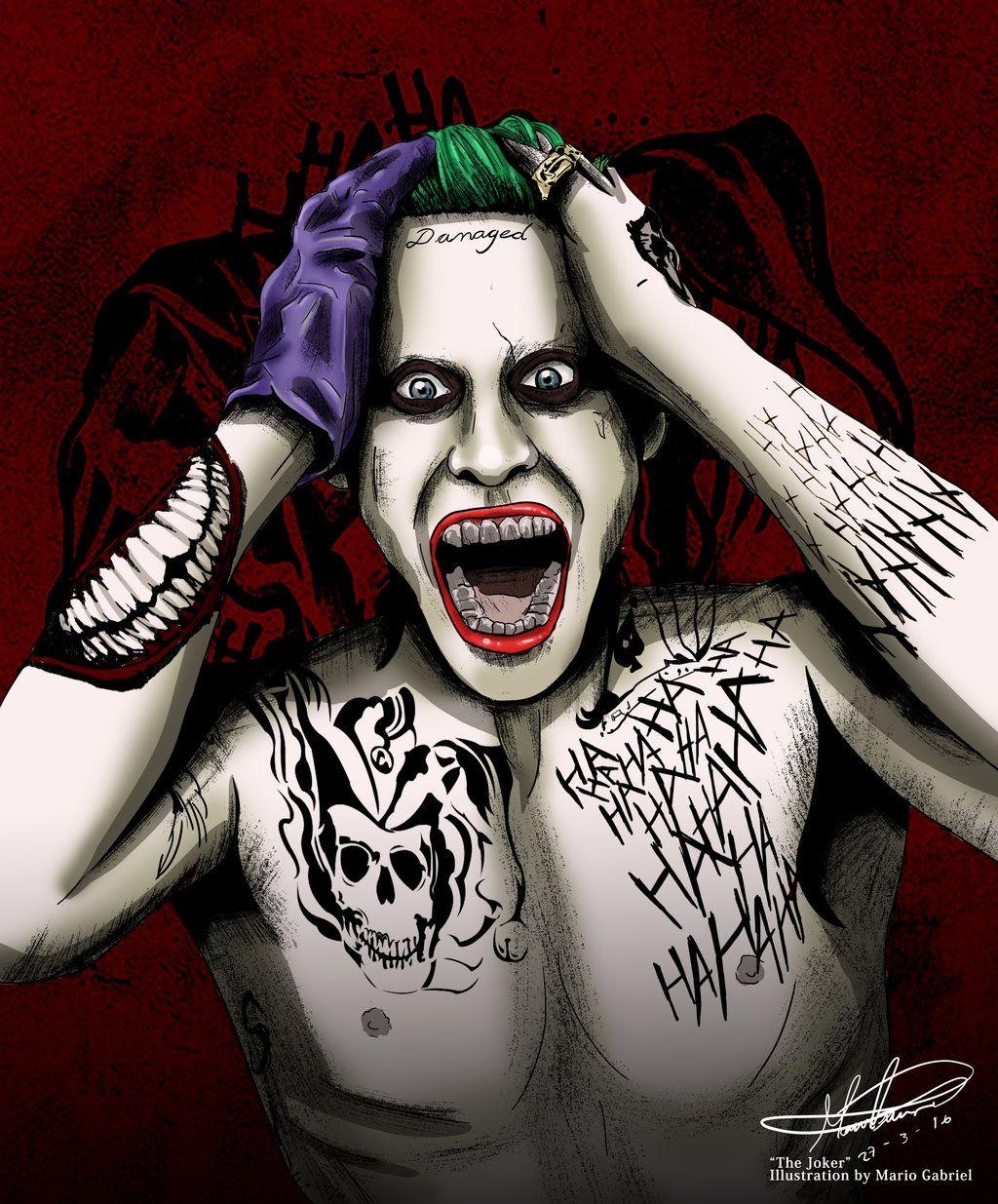 1030x1240 The Joker from Suicide Squad, Phone