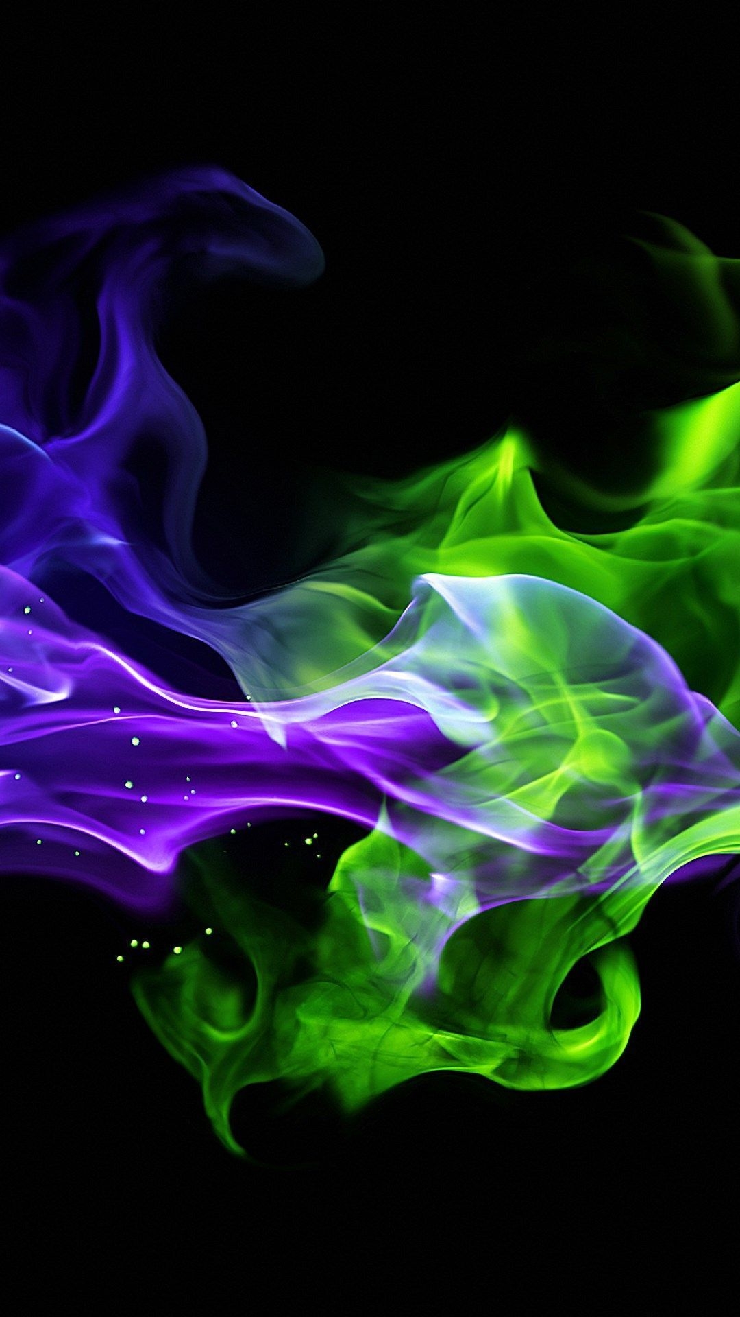 1080x1920 Aesthetic Purple And Green Image. Green wallpaper, Cool desktop background, Cool desktop wallpaper, Phone