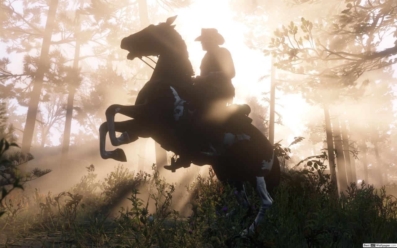 1280x800 Arthur Morgan Adventure in Red Dead Redemption HD wallpaper download, Desktop