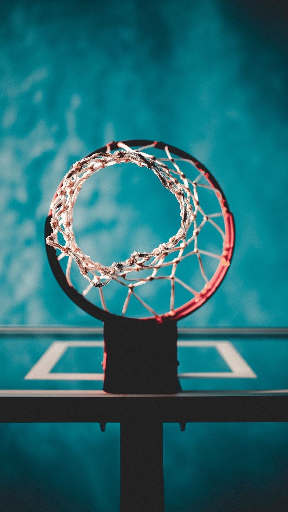 940x1670 Basketball ring, mesh, blur wallpaper, background iphone, Phone