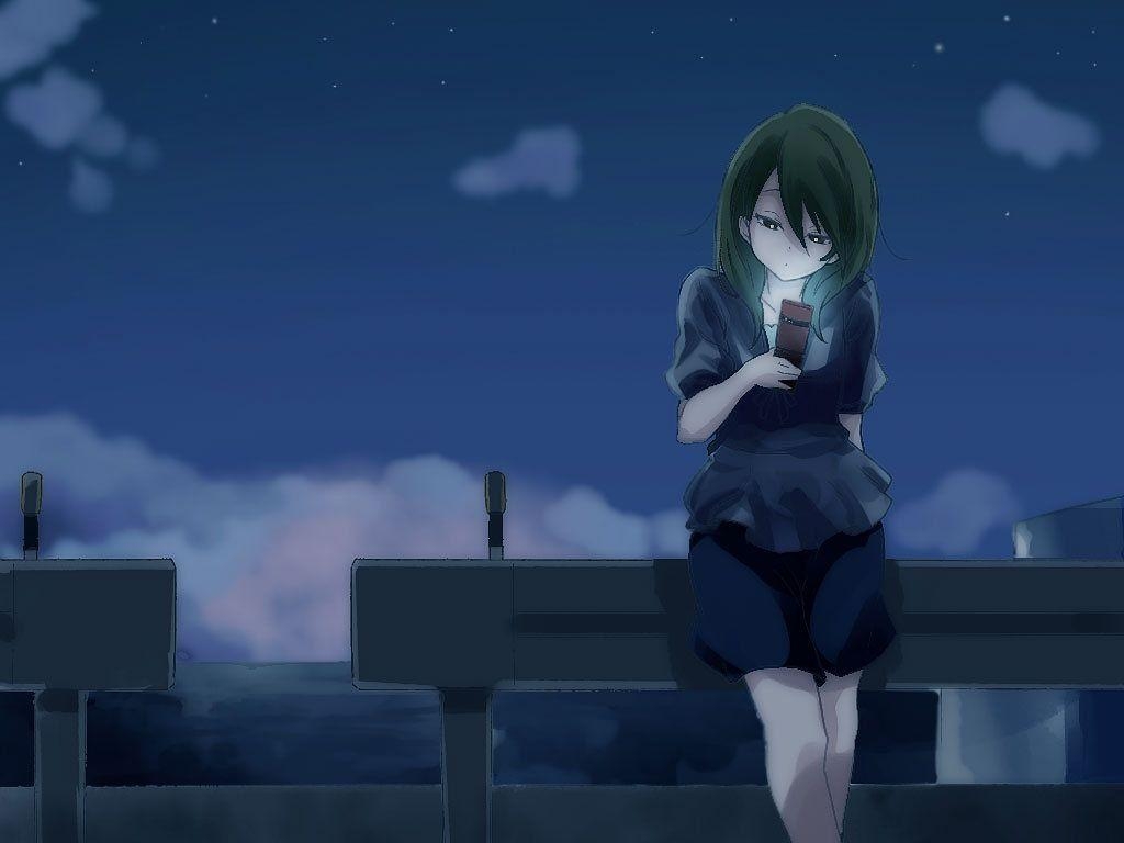 1030x770 Lonely Anime Girl Wallpaper Free Lonely Anime Girl, Desktop