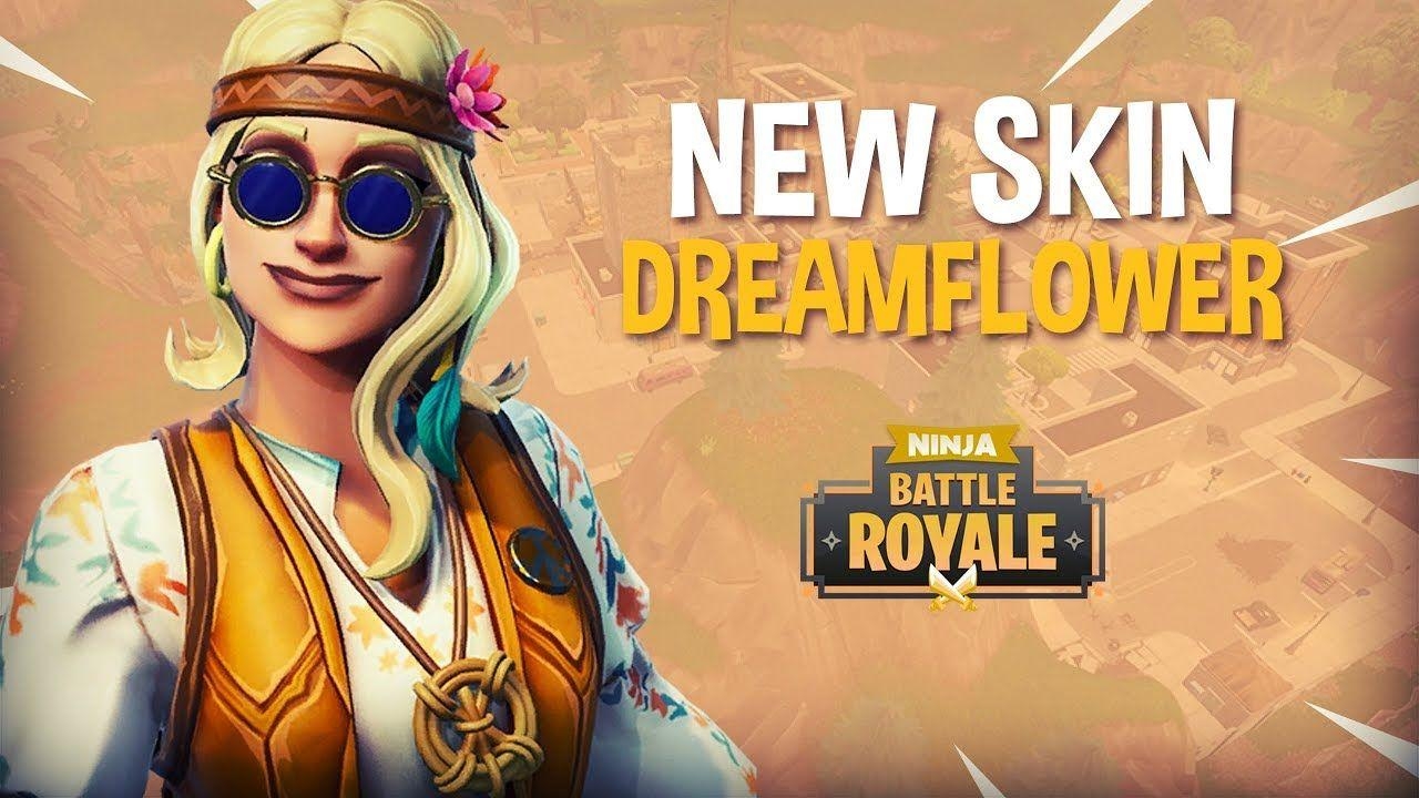 1280x720 NEW* Dreamflower Skin!! Battle Royale Gameplay, Desktop