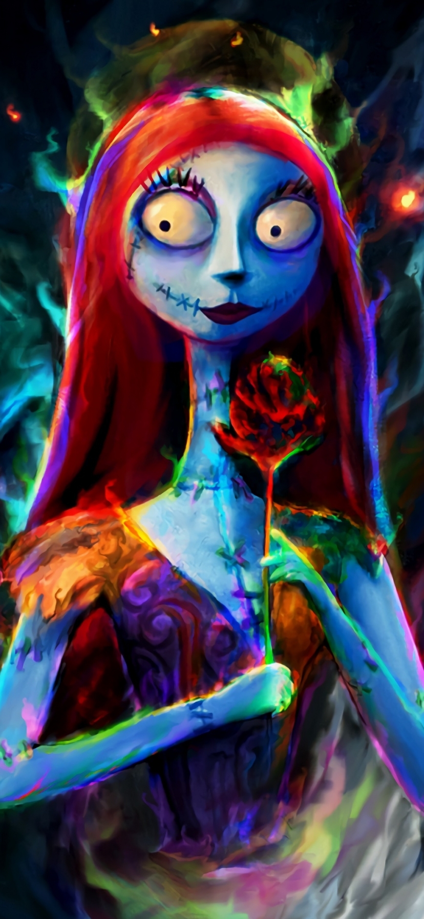 830x1800 Sally The Nightmare Before Christmas, Phone