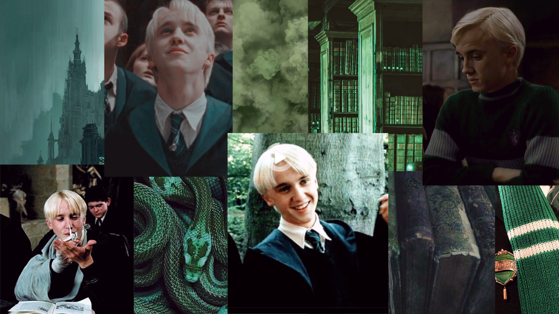 1920x1080 Floresta. Wallpaper HD RL®. Draco malfoy, Draco malfoy aesthetic, Slytherin aesthetic, Desktop