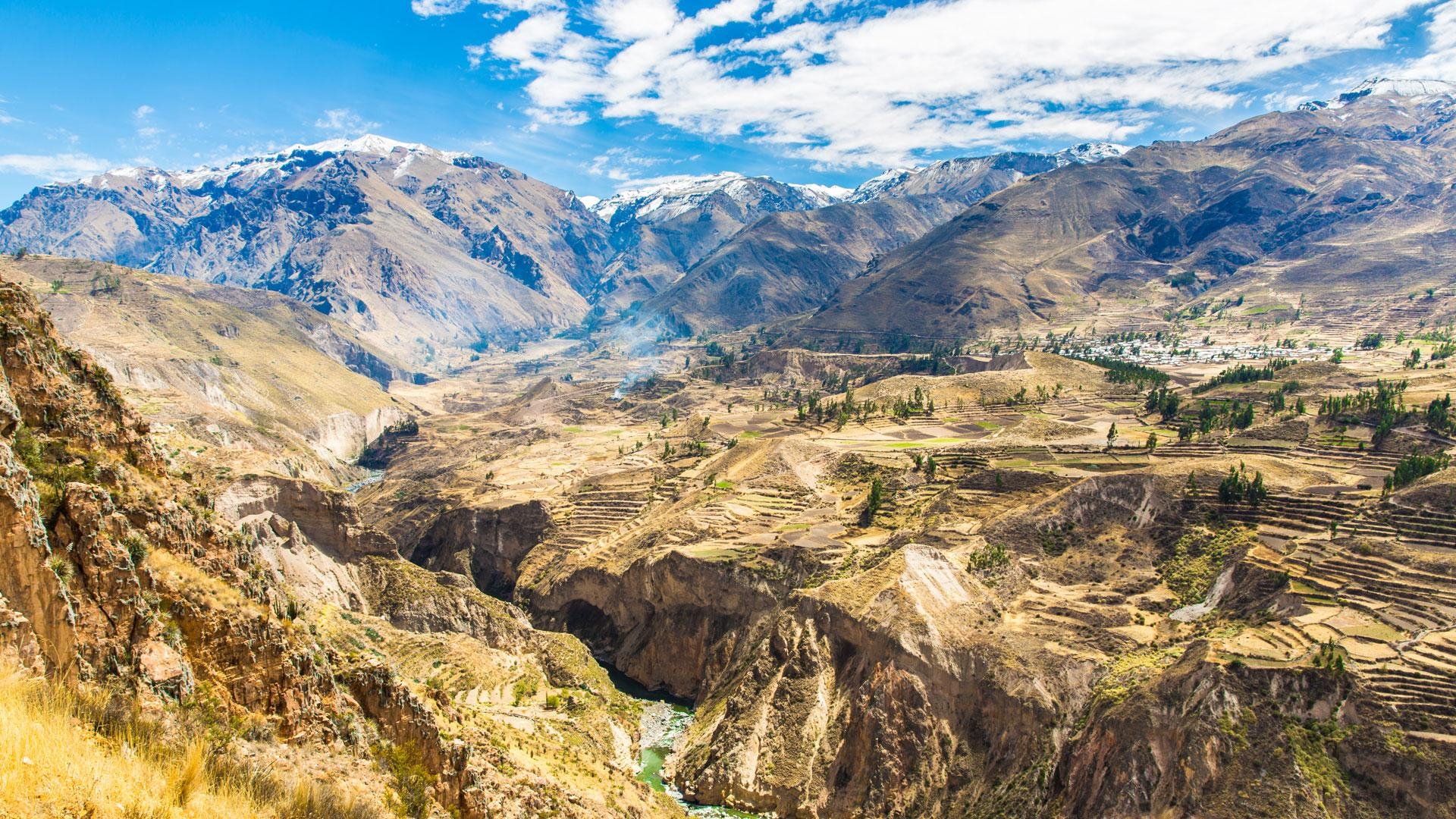 1920x1080 Colca Canyon, Peru World Safaris, Desktop