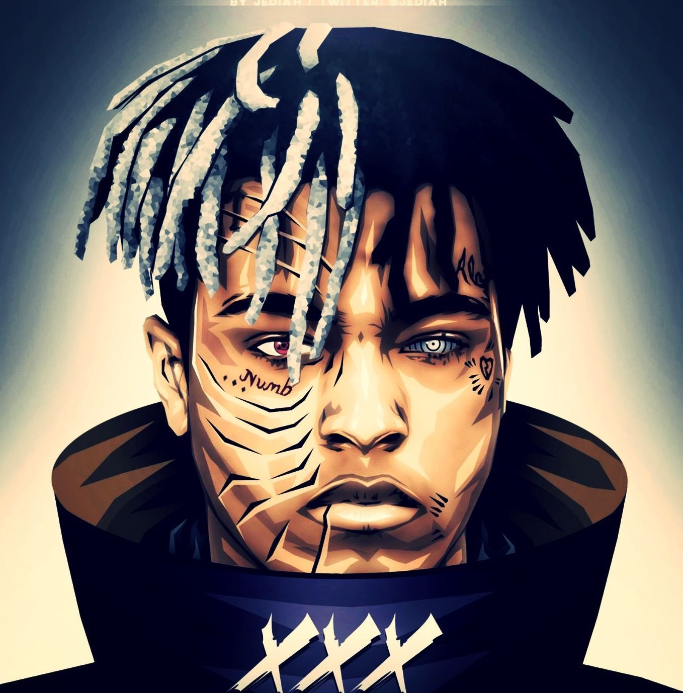 1360x1380 Cool Picture Of Xxxtentacion, Phone