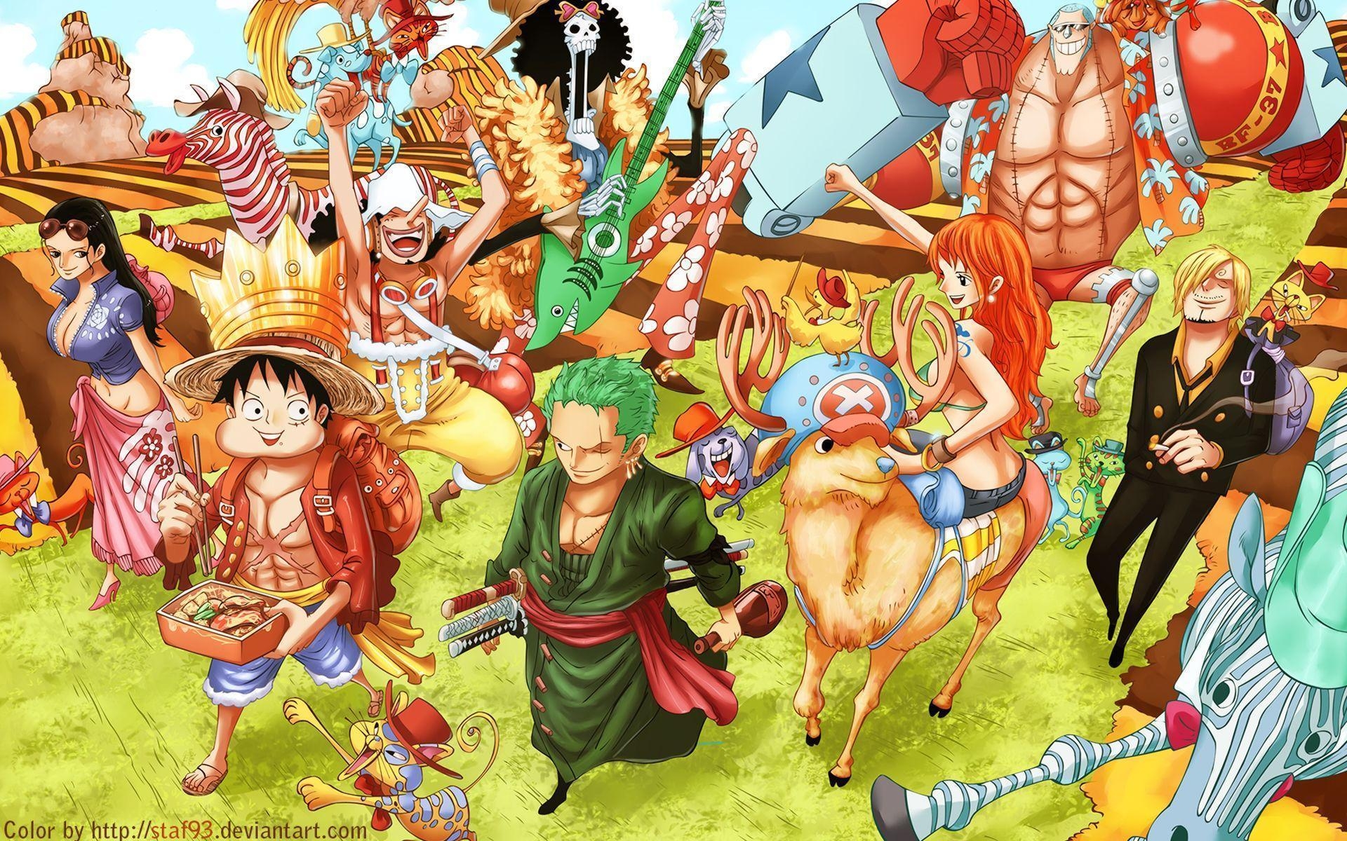 1920x1200 One Piece Crew Wallpaper, Desktop