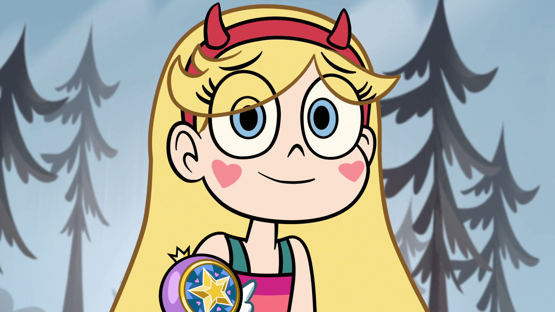 1920x1080 S1E6 Star smiling softly.png. Star vs. the Forces of Evil, Desktop