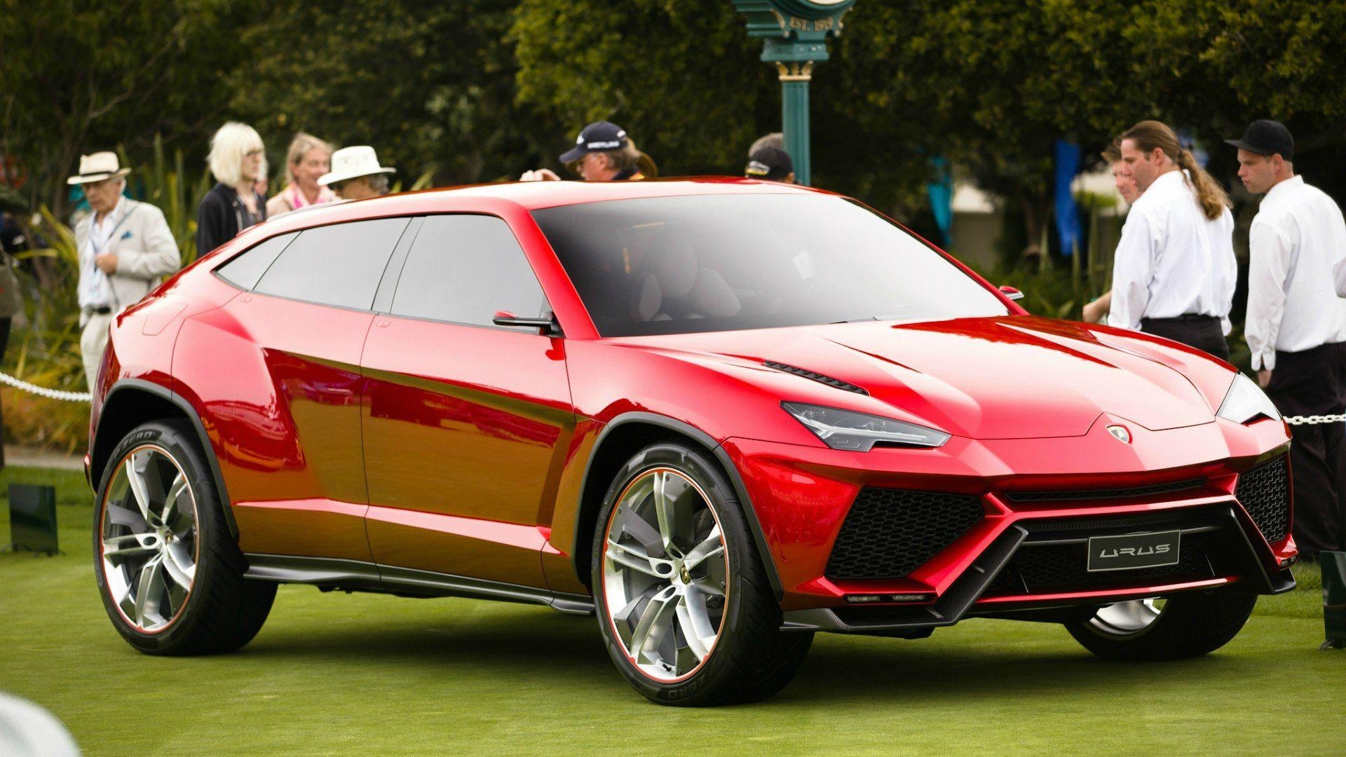 1920x1080 Red Lamborghini Urus wallpaper and image, picture, Desktop