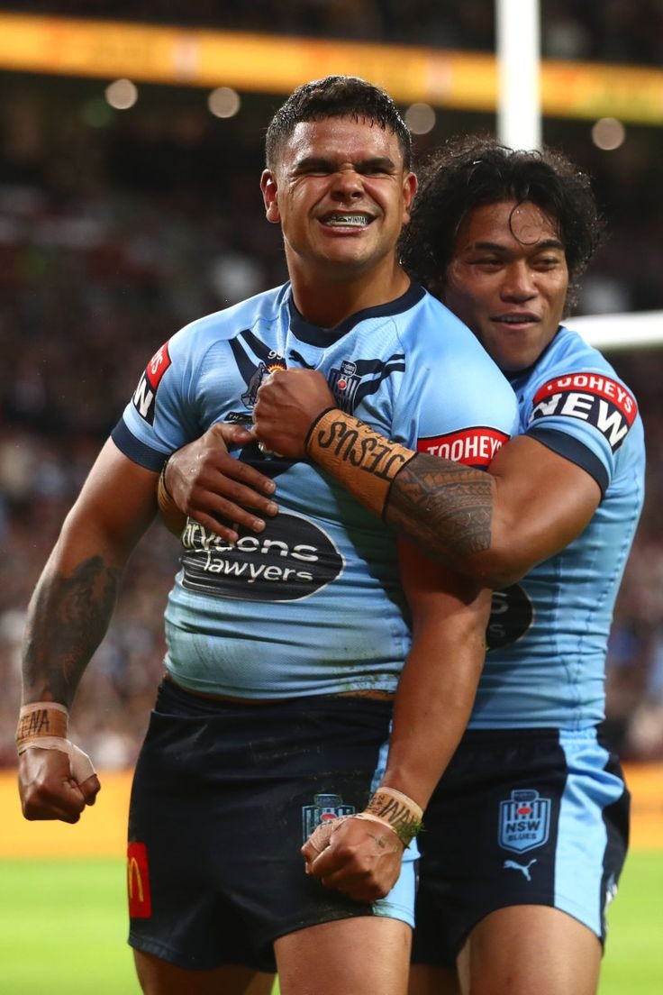 740x1110 State of Origin 2021: Latrell Mitchell leads NSW Blues rout over Queensland. Rugby boys, Rugby players, Footy, Phone