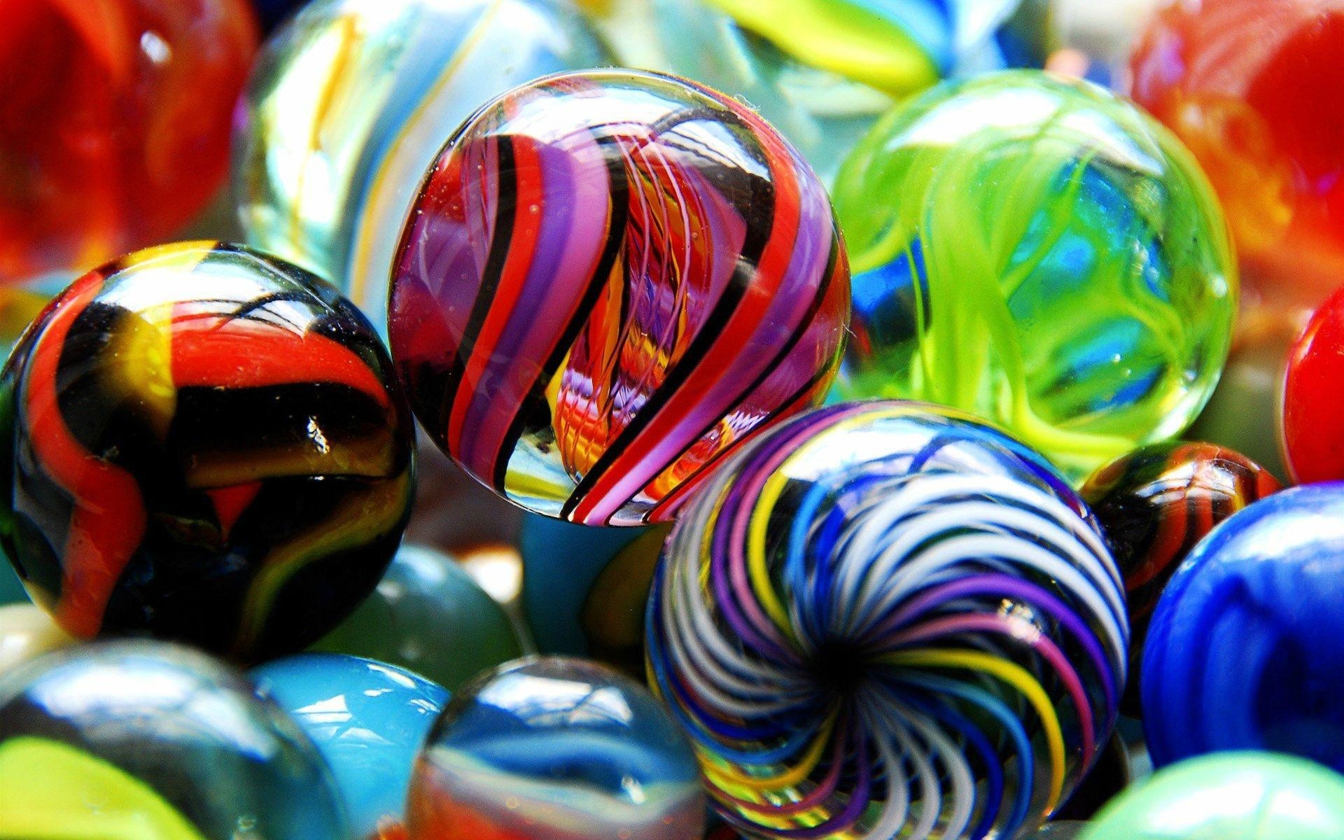 1920x1200 Colored Glass Marbles Glass Balls Desktop Wallpaper, Desktop