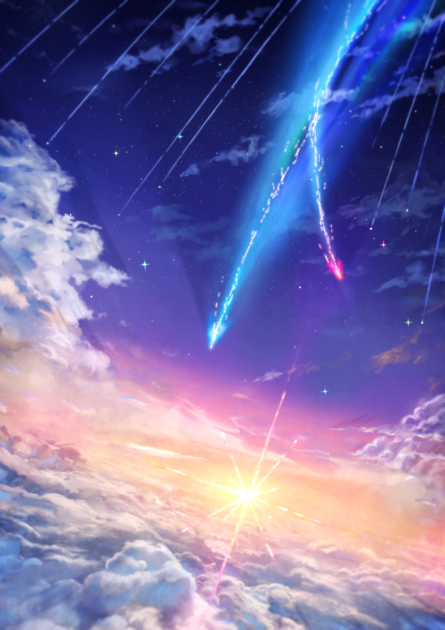 1450x2050 Download Live Wallpaper Kimi No Na Wa Kimi No Na Wa Your Name Zerochan Anime Image Board 1355 Your Na. Kimi no na wa wallpaper, Your name anime, Anime wallpaper, Phone