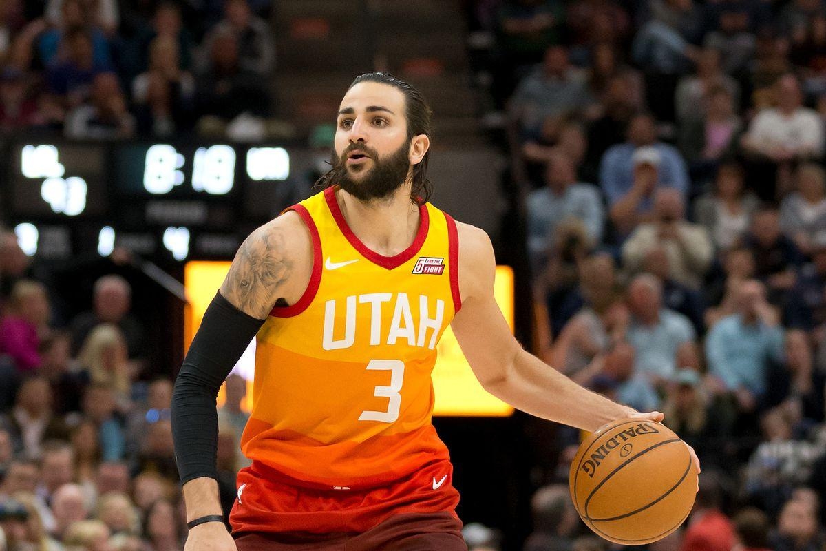 1200x800 Ricky Rubio goes en fuego in Utah Jazz victory over the Los Angeles, Desktop