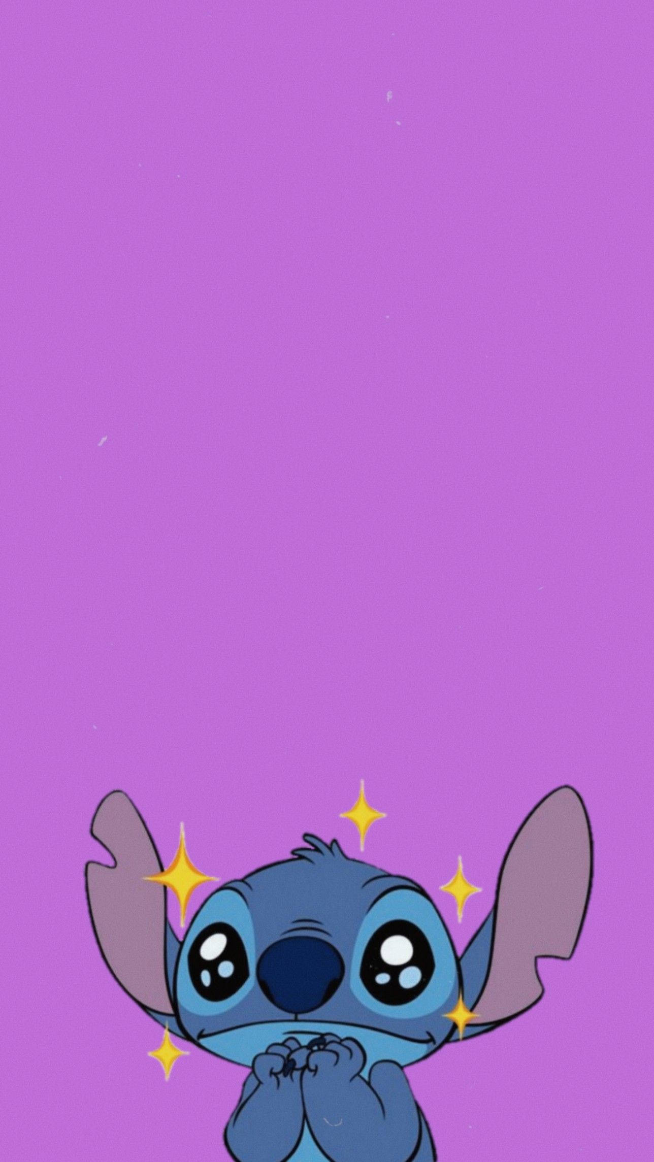 1290x2290 Download Sparkly Purple Lilo And Stitch iPhone Wallpaper, Phone