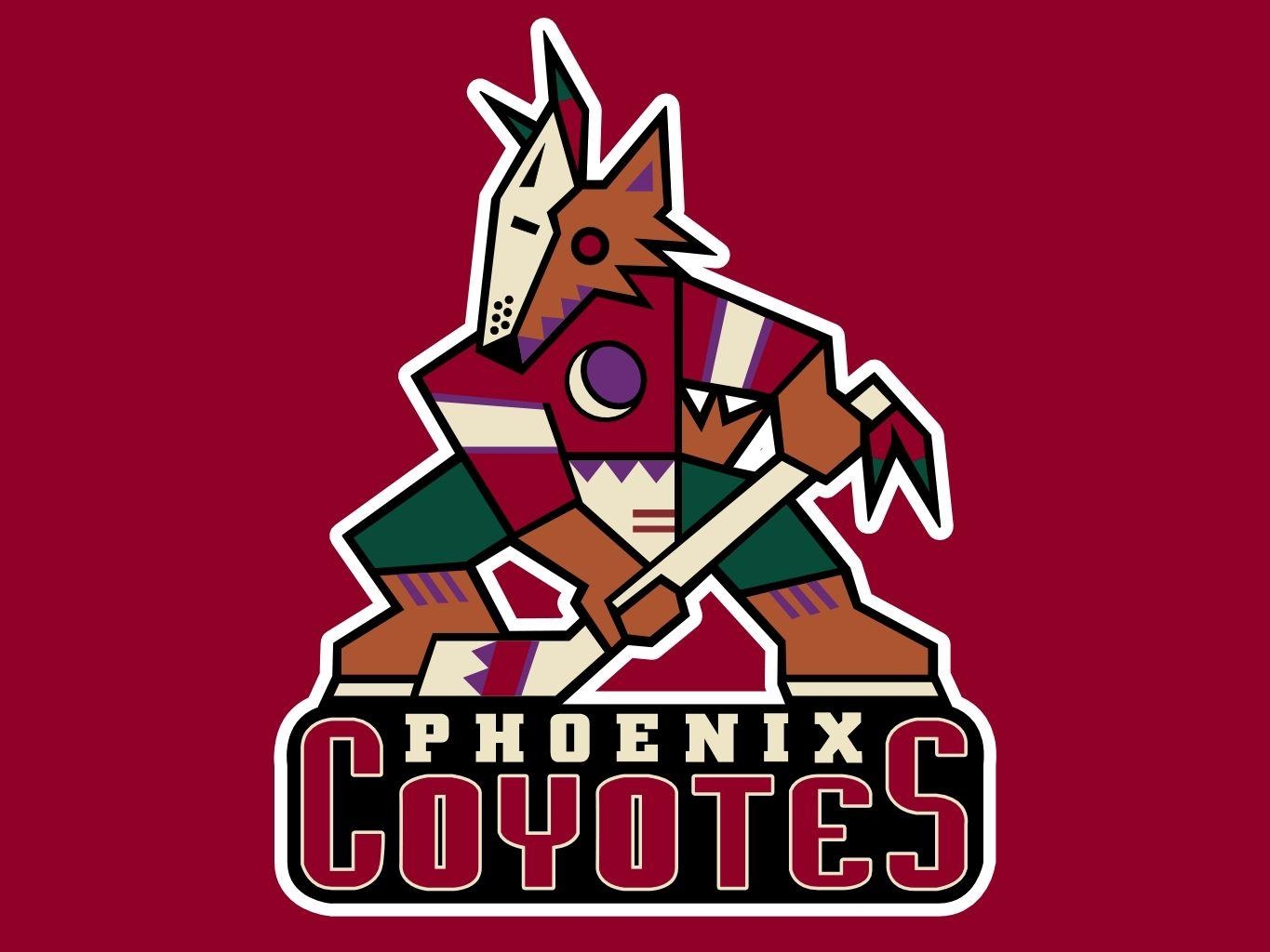 1370x1030 Phoenix Coyotes Logo Red Wallpaper, Desktop