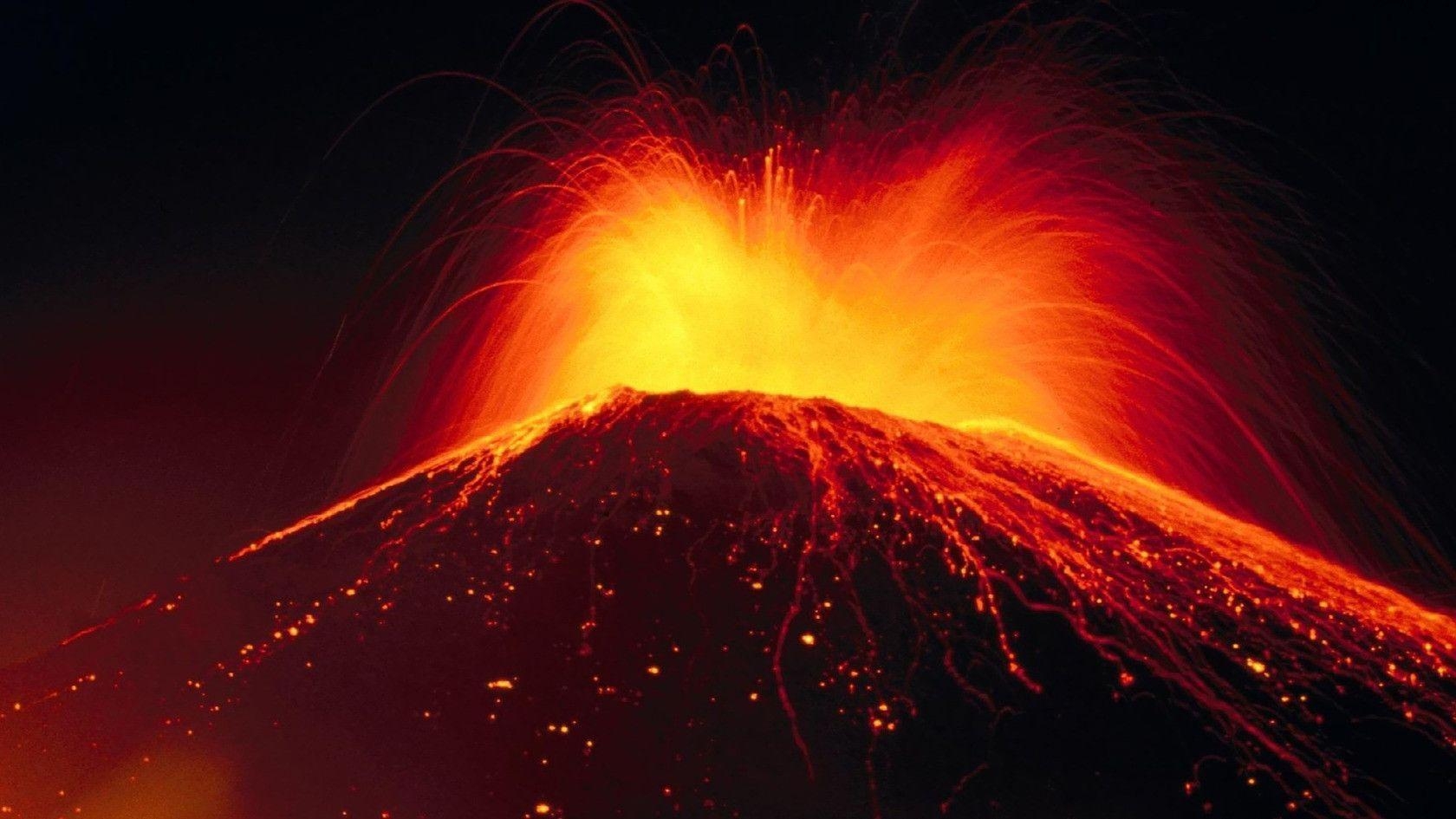 1680x950 Wallpaper For > Volcano Eruption Wallpaper, Desktop