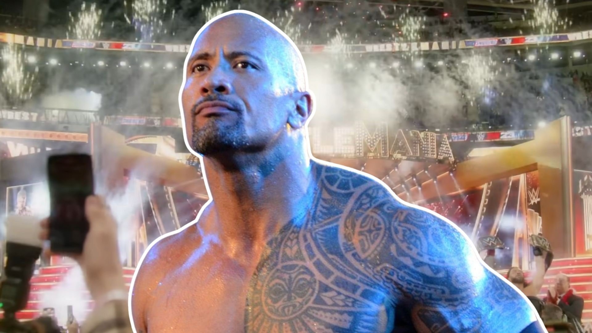 1920x1080 The Rock Going To Be at WrestleMania 40, Desktop