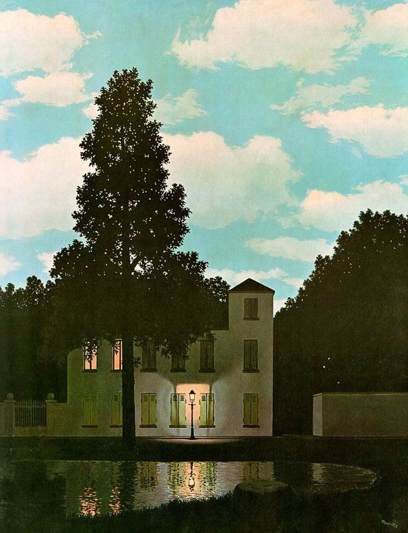 830x1080 The Empire Of Light 1954 surrealist rene magritte art wallpaper, Phone