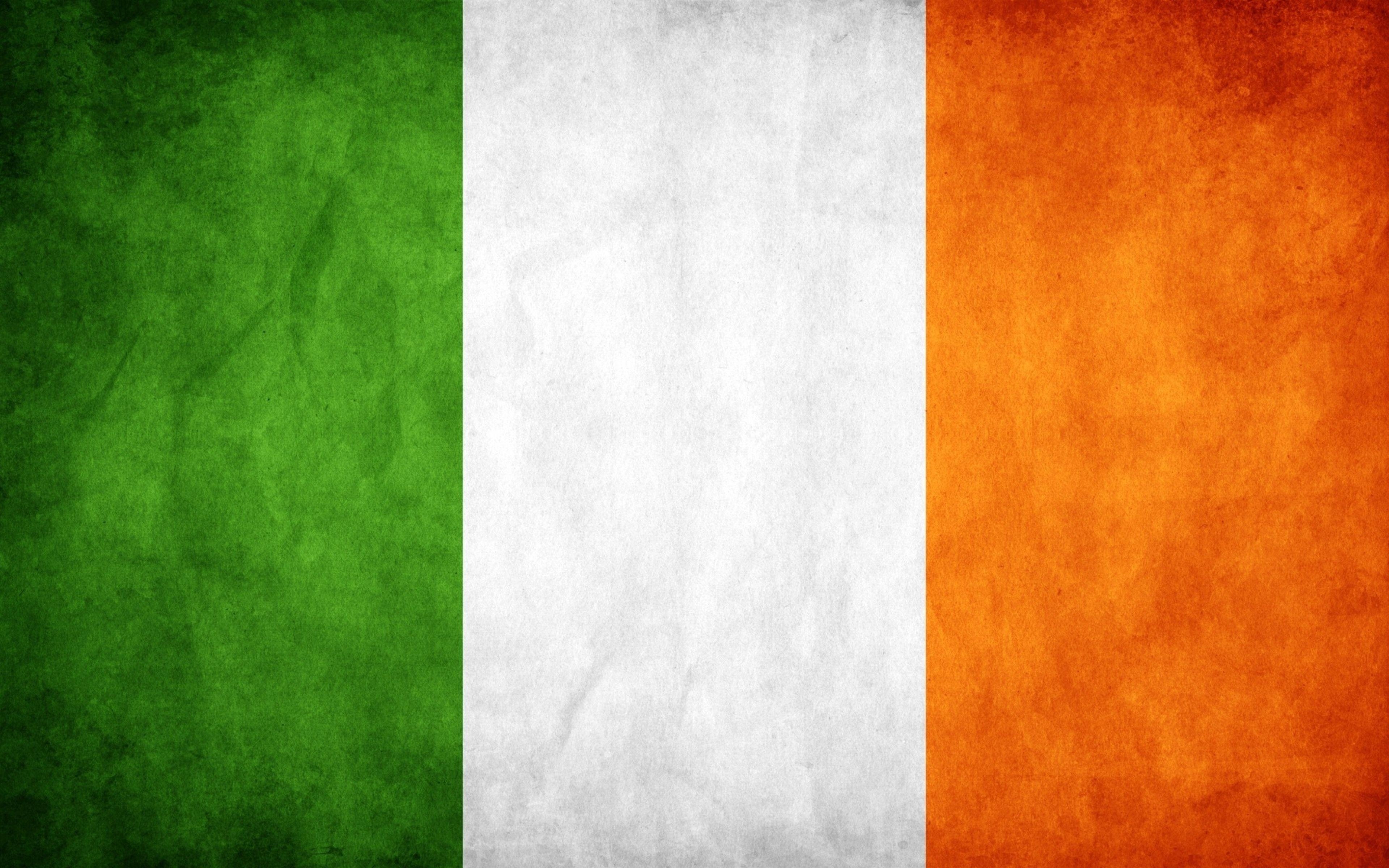 3840x2400 Ireland flag, Desktop