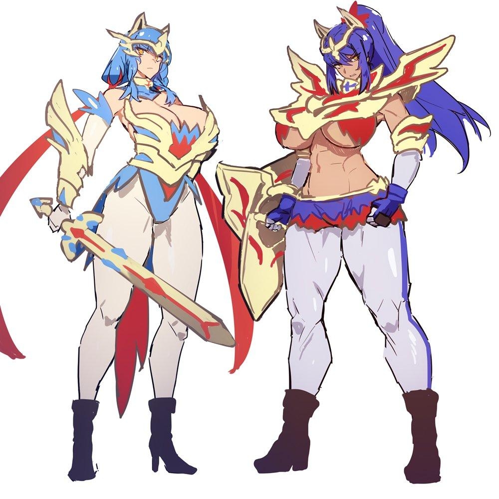 1000x1000 zacian and zamazenta gijinkas. Pokémon Sword and Shield. Know, Phone