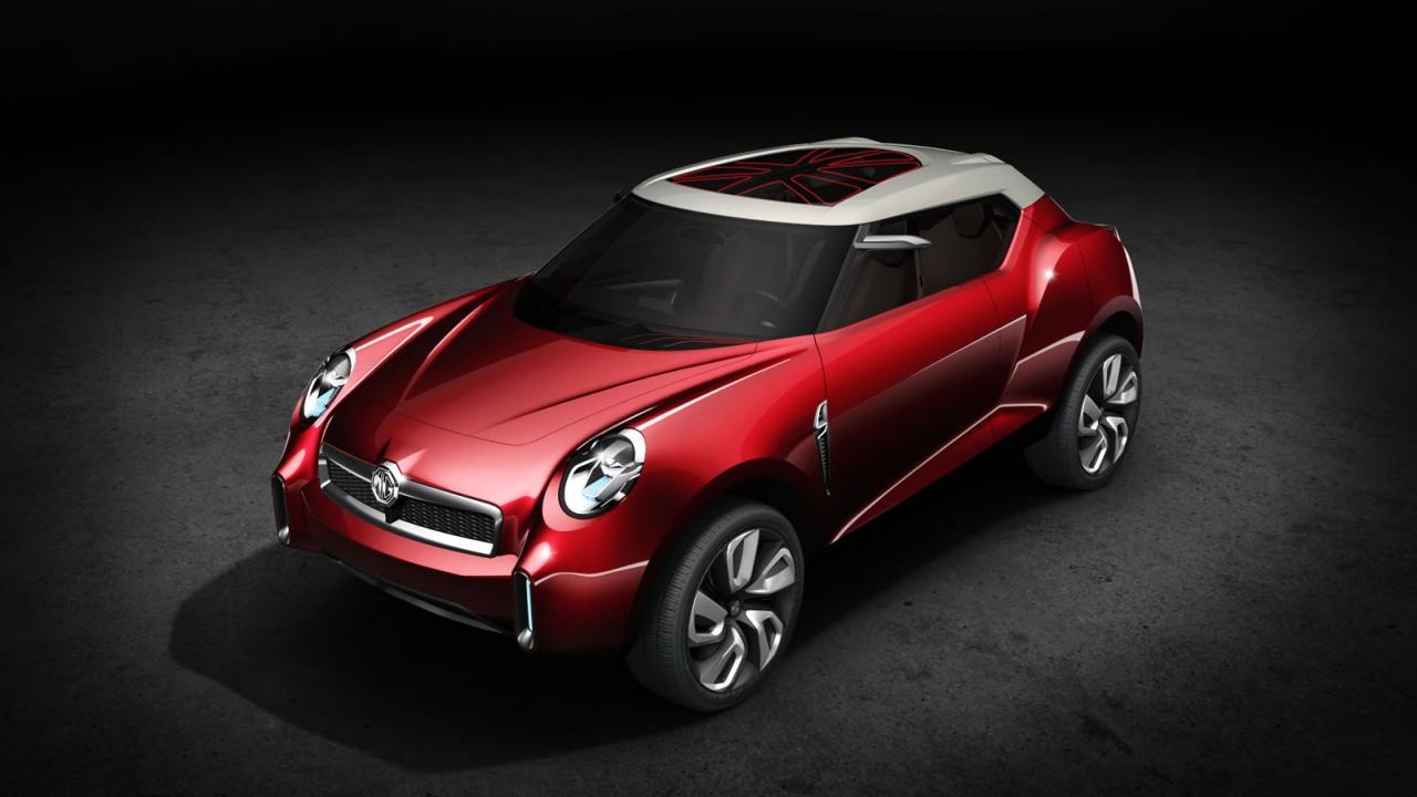 1280x720 hd car wallpaper: Mg Icon Concept Car Star of Bejing Auto Show, Desktop