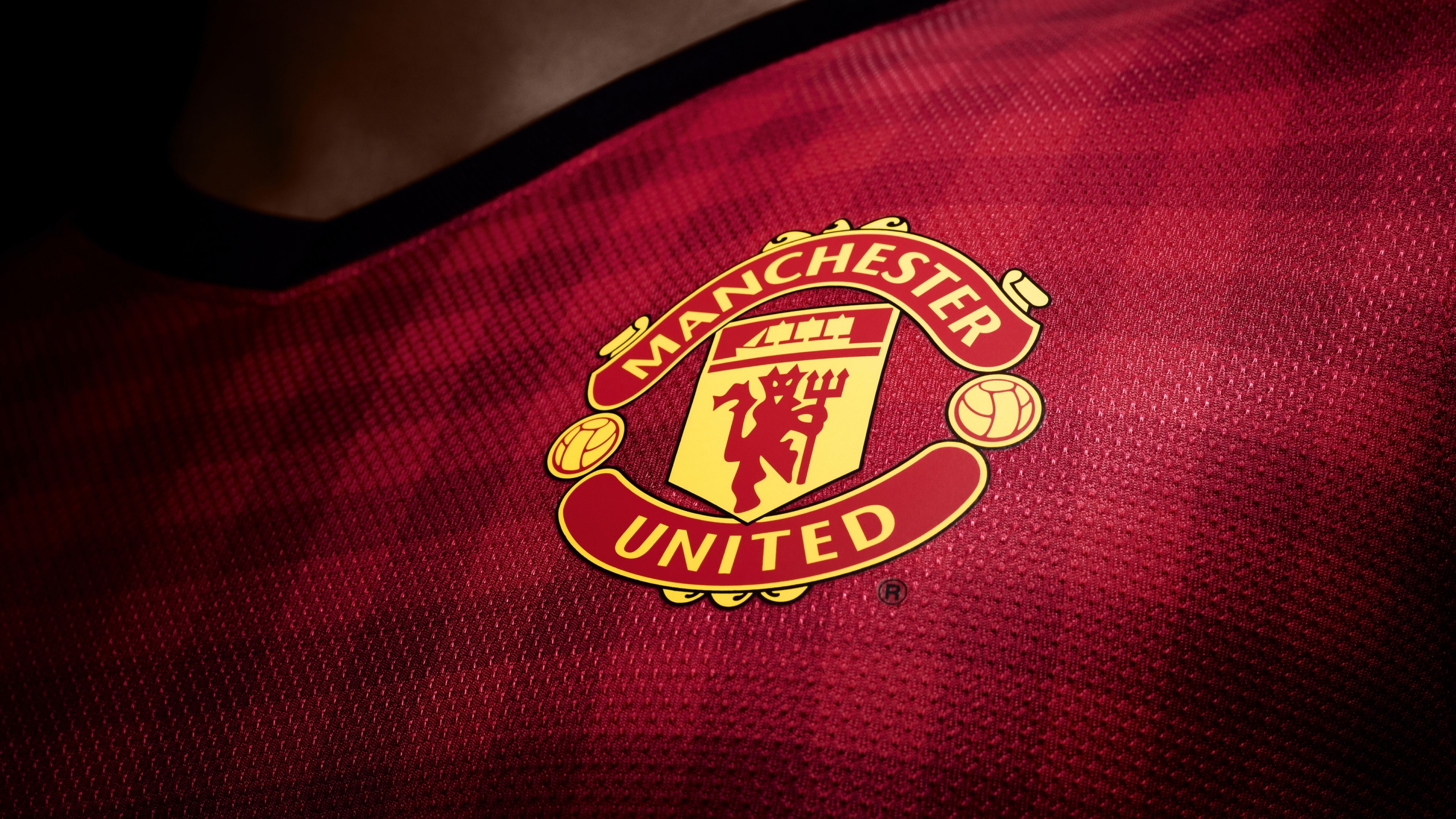 3840x2160 Manchester United Logo, HD Sports, 4k Wallpaper, Image, Desktop