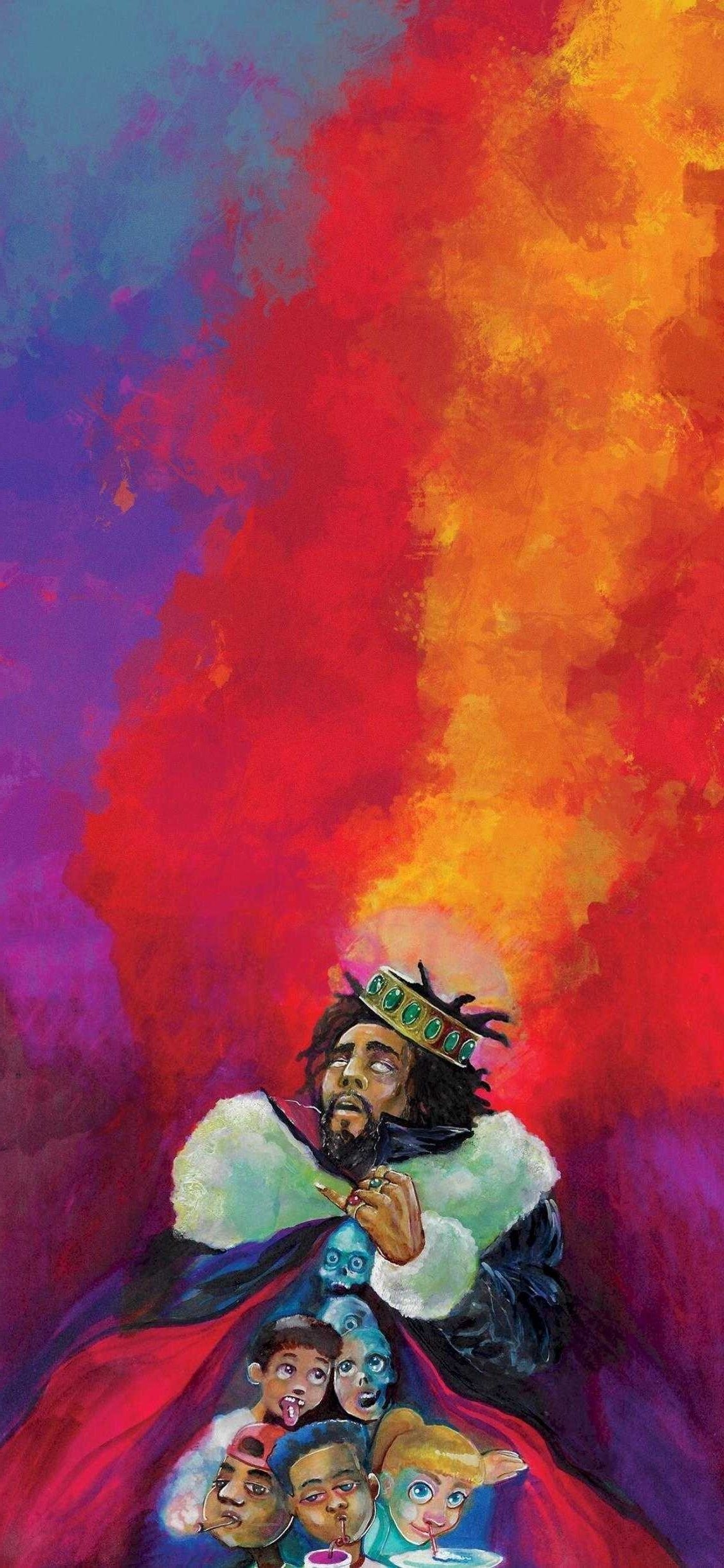 1130x2440 J Cole Wallpaper, Phone