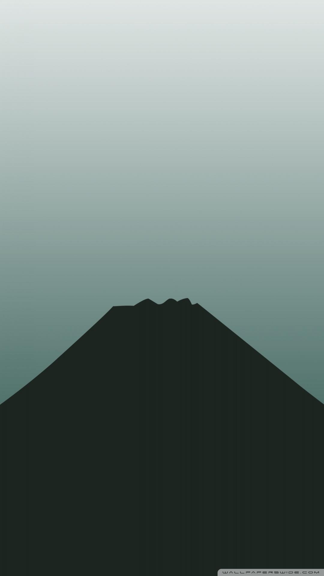 1080x1920 Recovery Mountain Minimalist Ultra HD Desktop Background, Phone