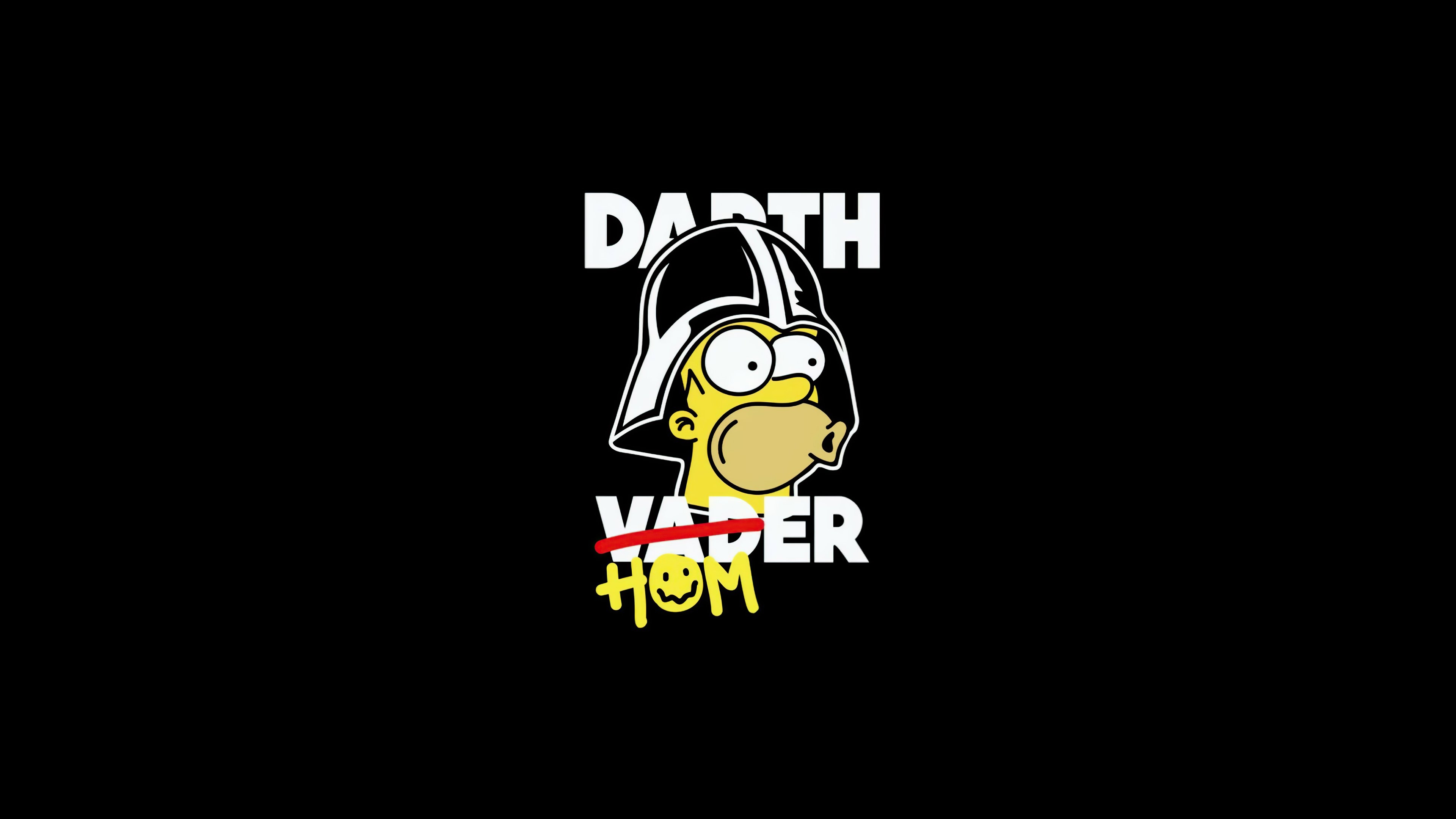 3840x2160 Darth Homer Wallpaper 4k Ultra HD, Desktop