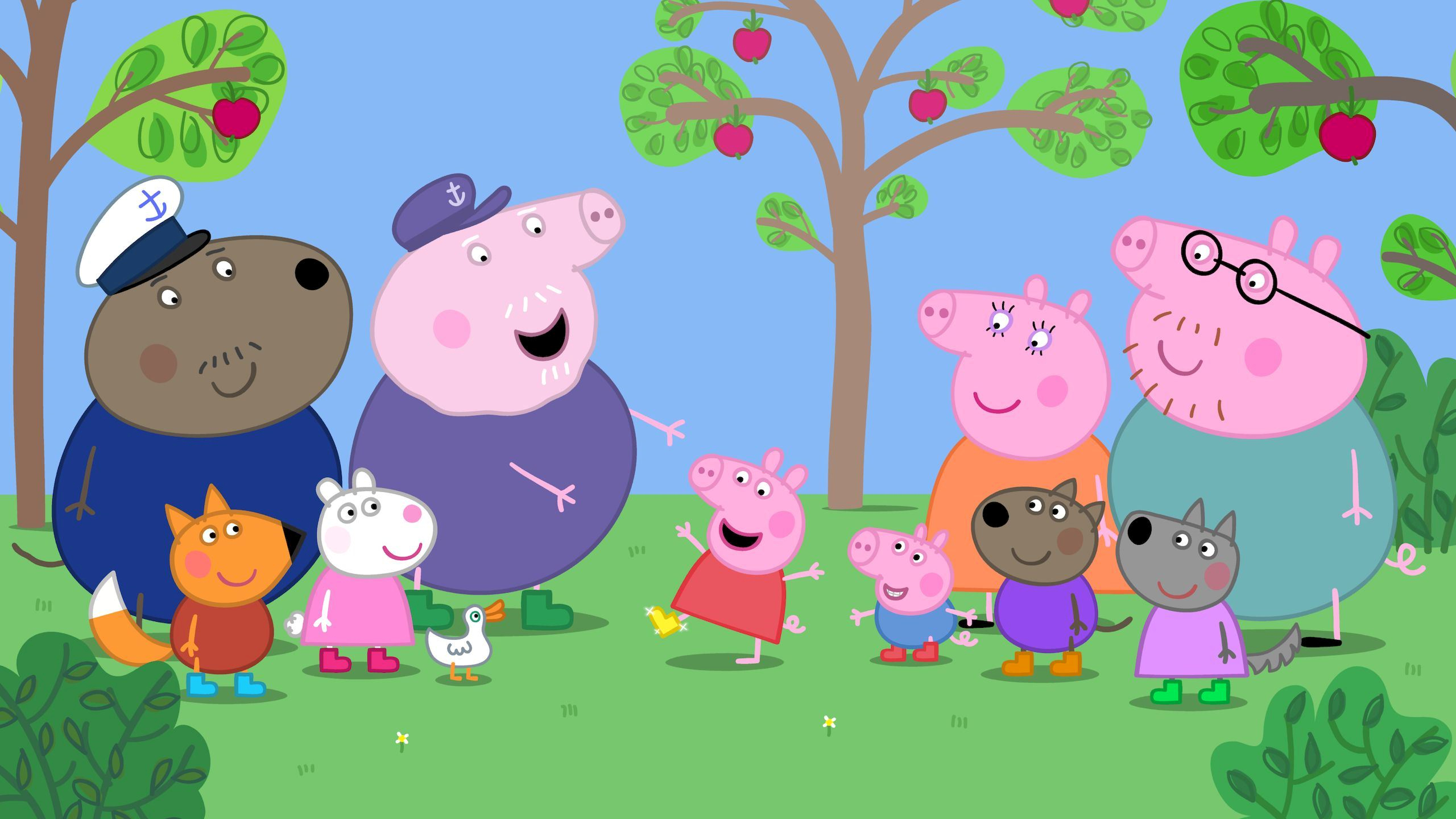 2560x1440 Peppa Pig The Golden Boots Debuts this Sunday. Savings with Denise, Desktop