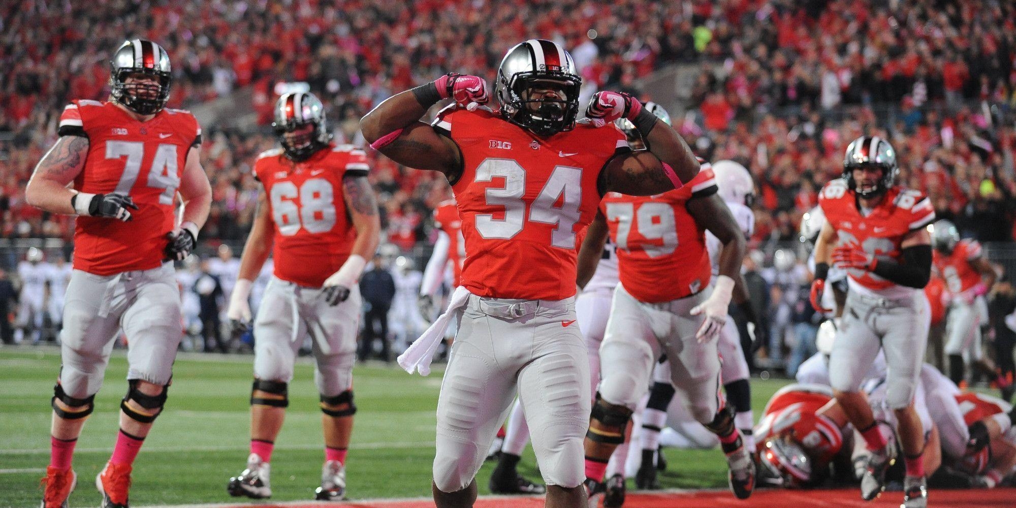 2000x1000 HD ohio state football wallpaper / Wallpaper Database, Dual Screen