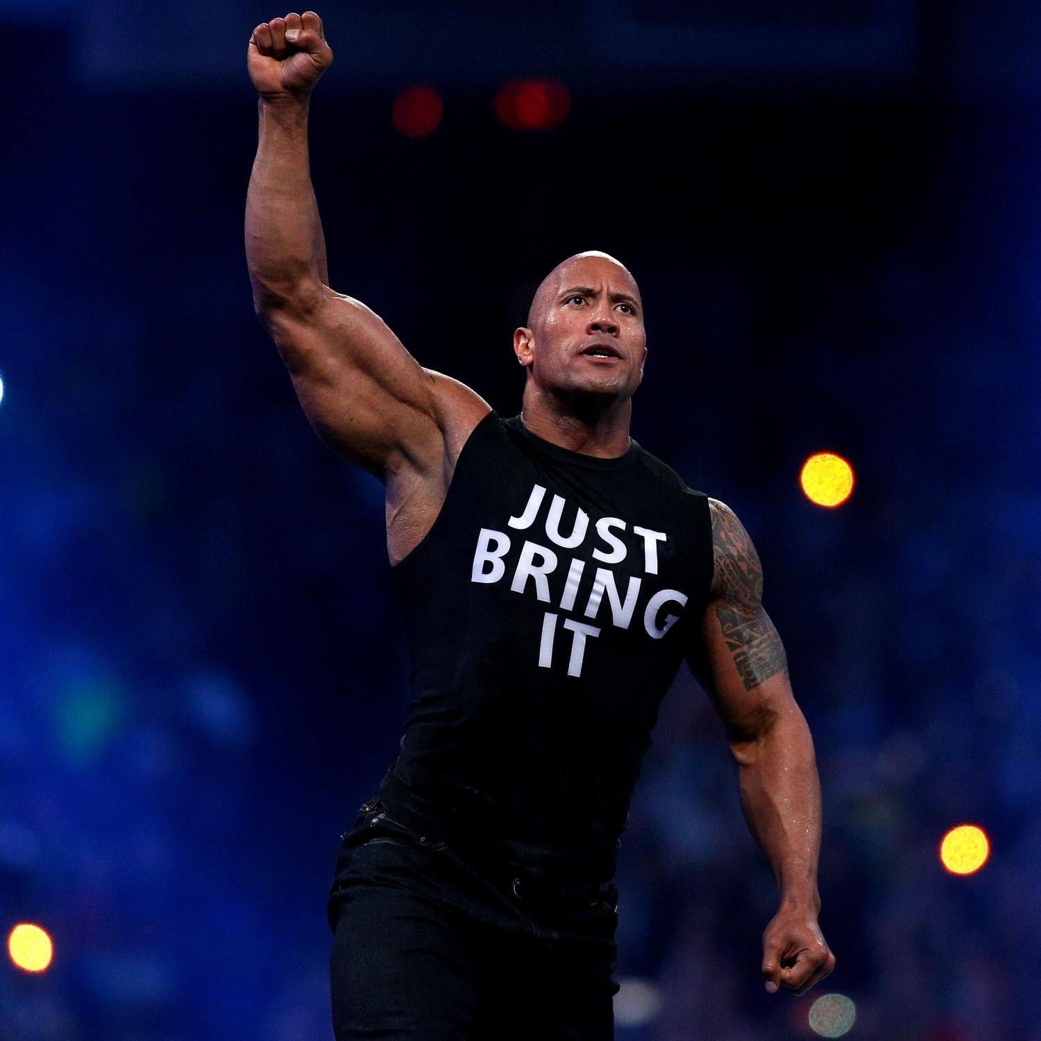 1500x1500 WWE The Rock HD Wallpaper HD Image One HD Wallpaper Picture, Phone