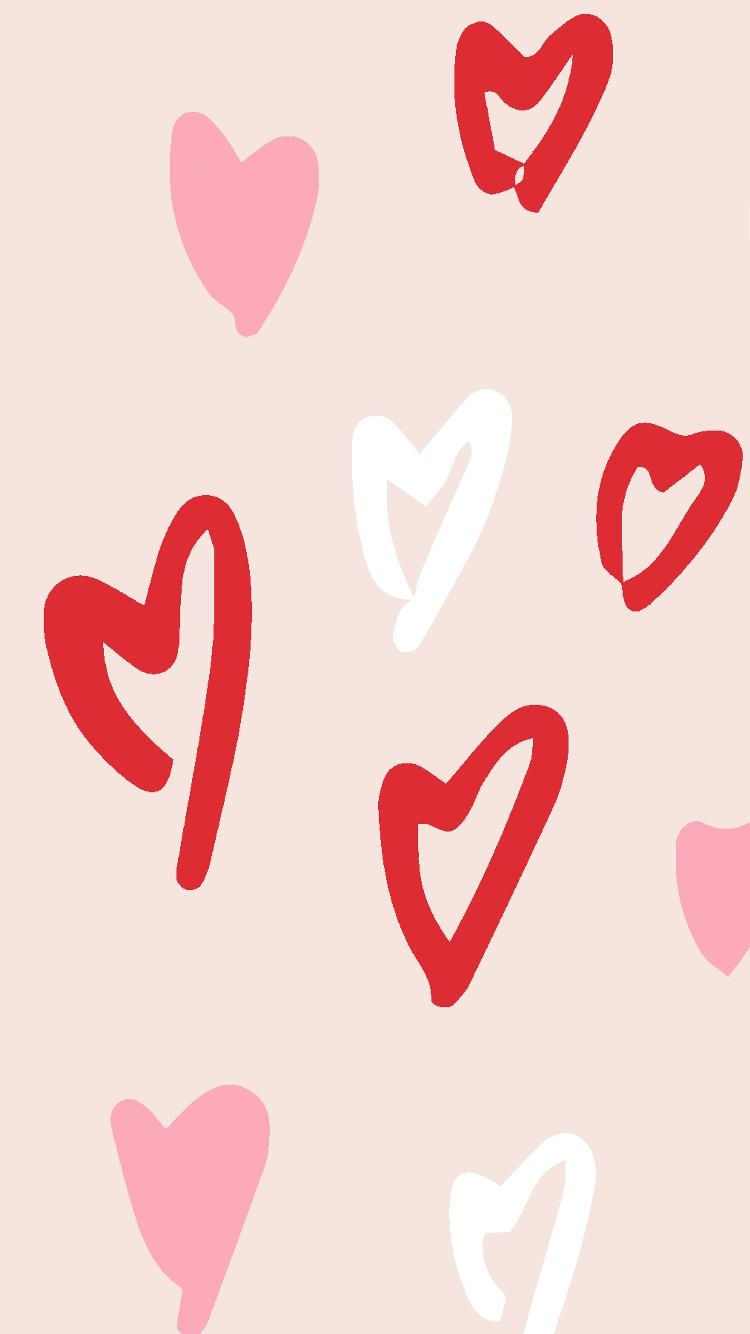 750x1340 FREE VALENTINE'S DAY HEART WALLPAPERS FOR YOUR DESKTOP OR, Phone