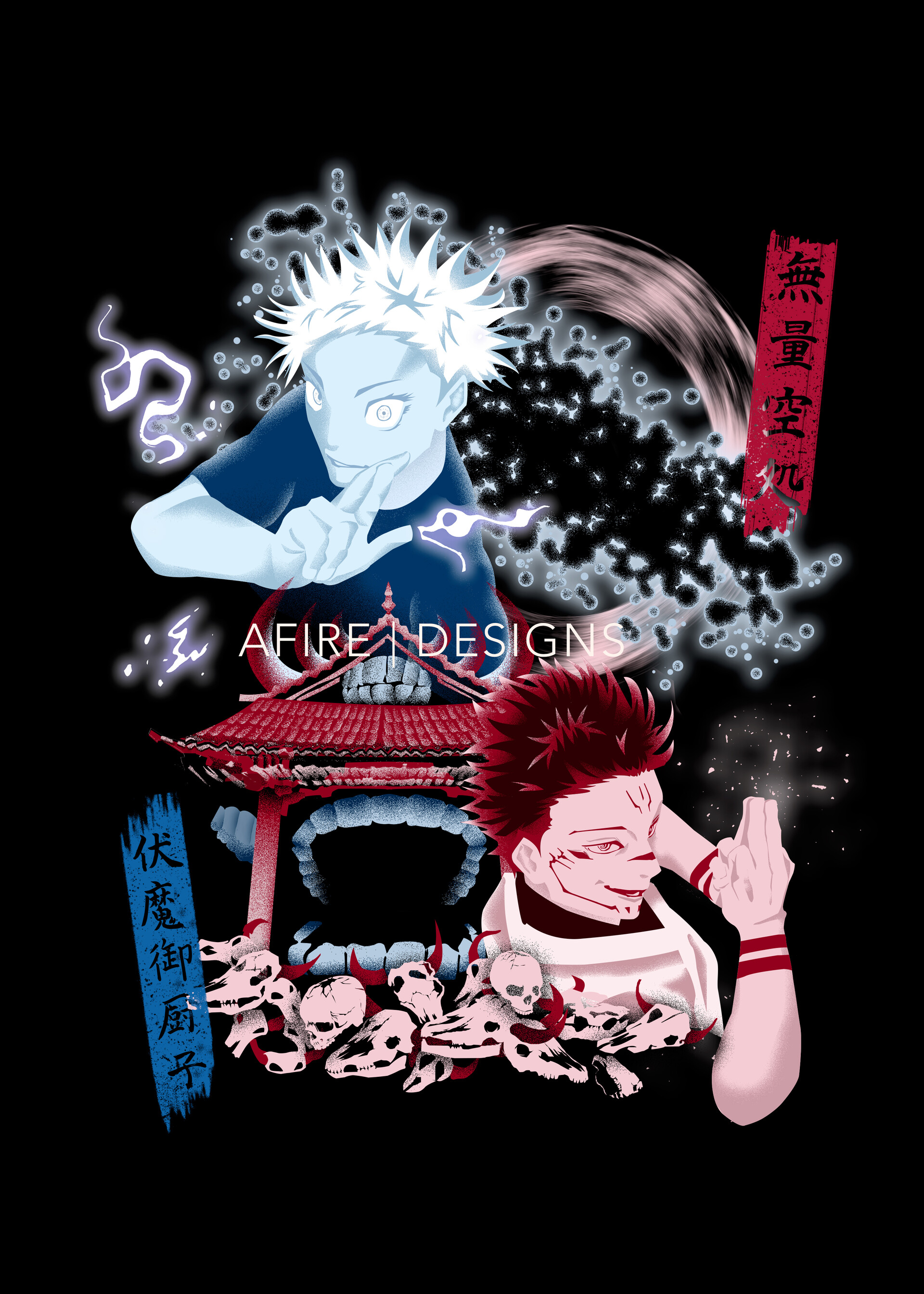 1920x2690 Gojo vs Sukuna jujutsu kaisen anime, Phone