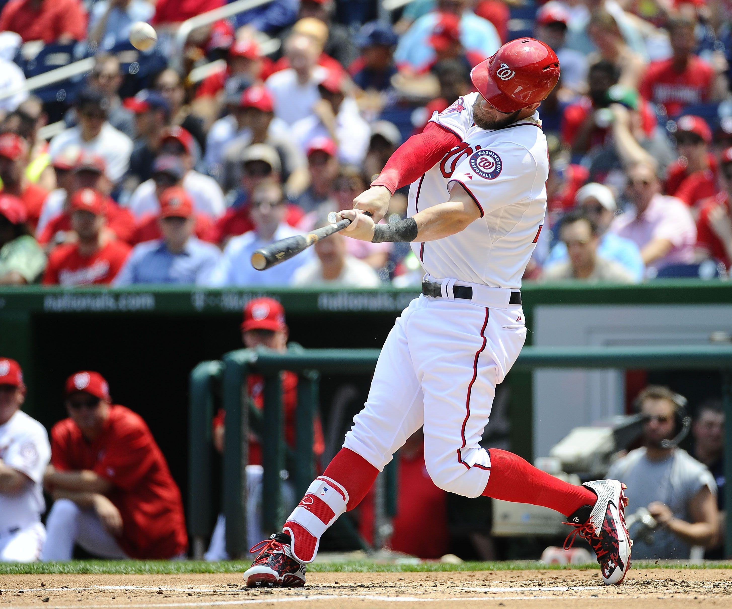 2910x2420 Nationals' slugger Bryce Harper hits two more for five home runs, Desktop