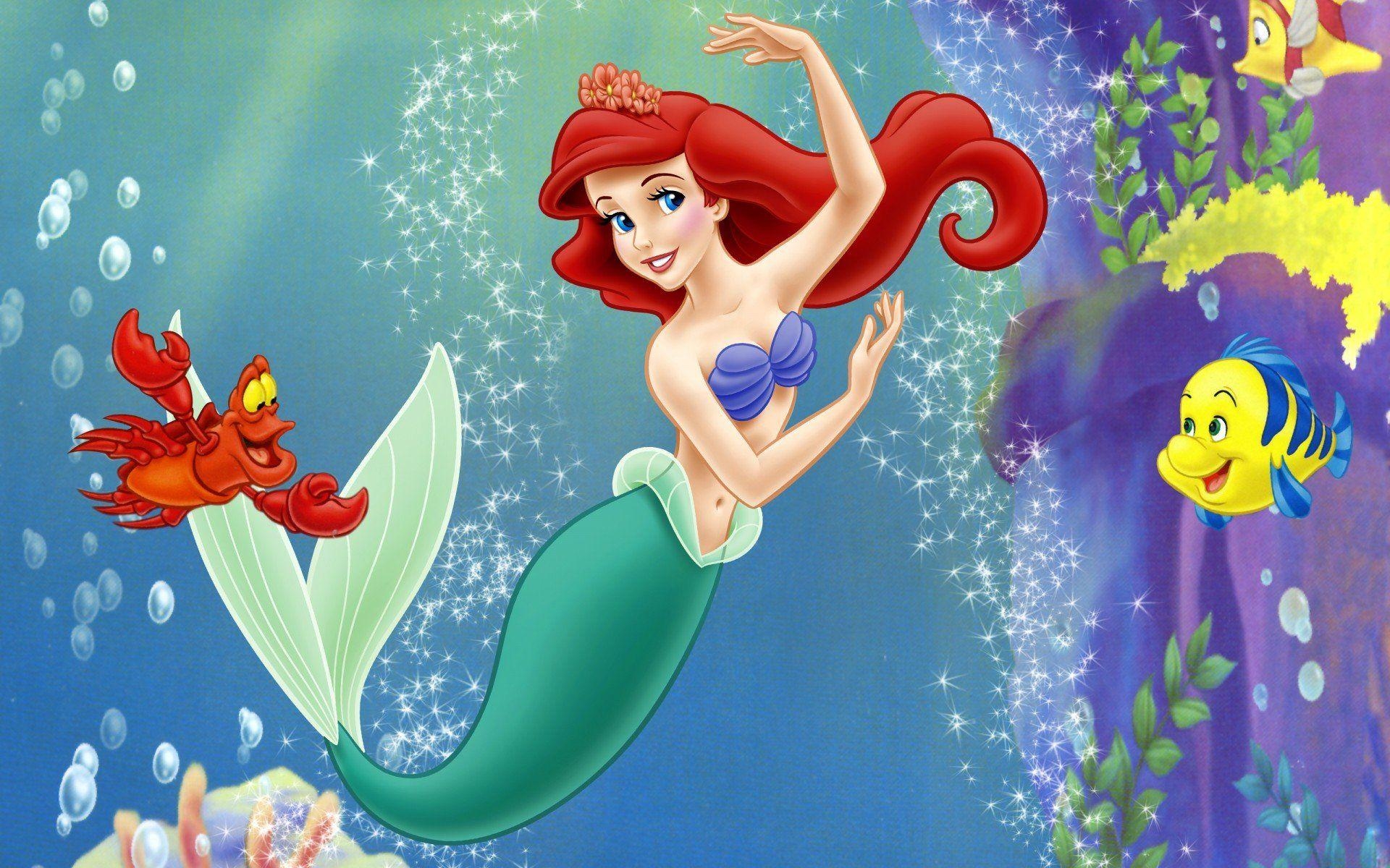 1920x1200 Wallpaper.wiki Ariel Little Mermaid Wallpaper PIC WPE008103, Desktop